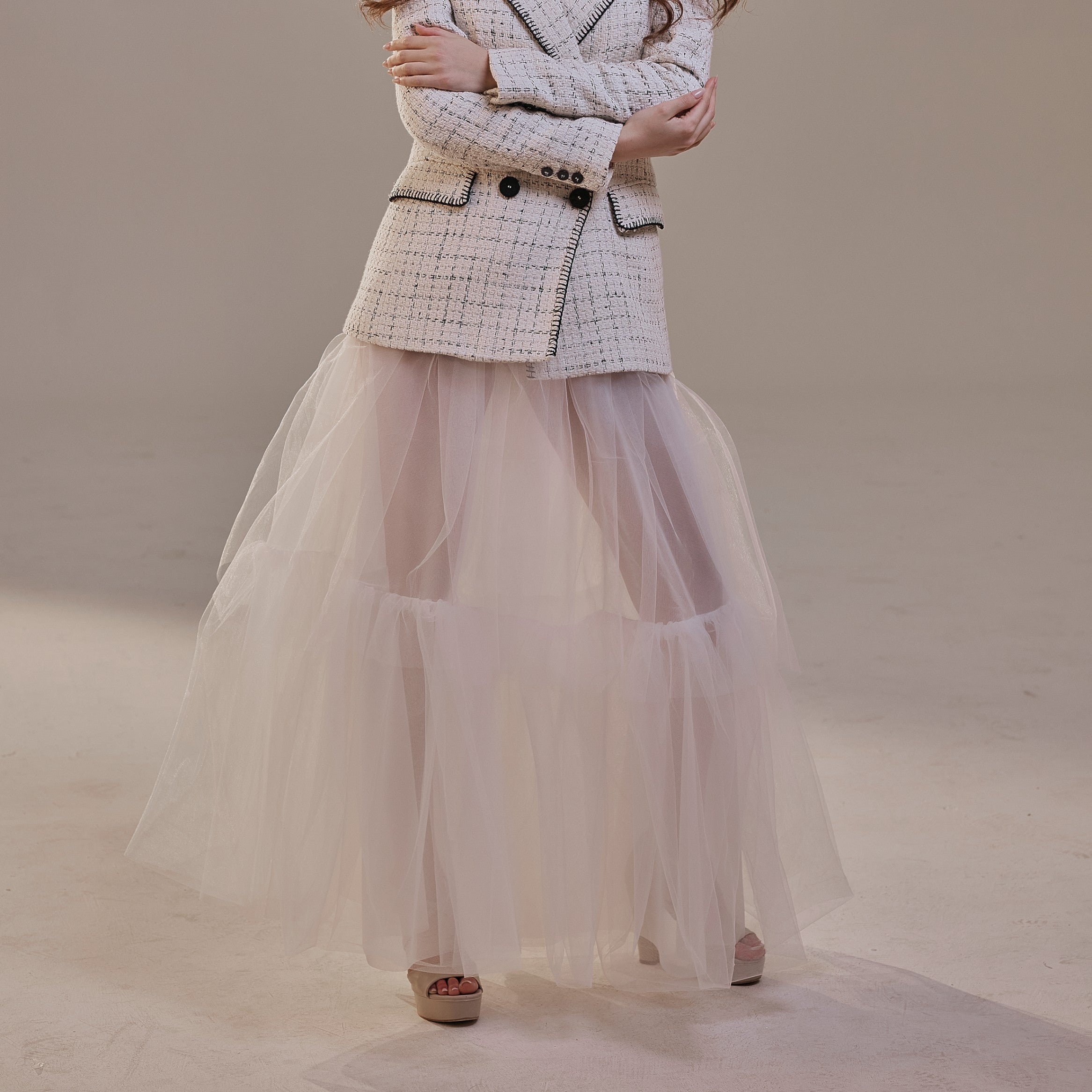 Sheer Skirts Take Over: A Trend Dominating Paris & London Fashion Week 2025