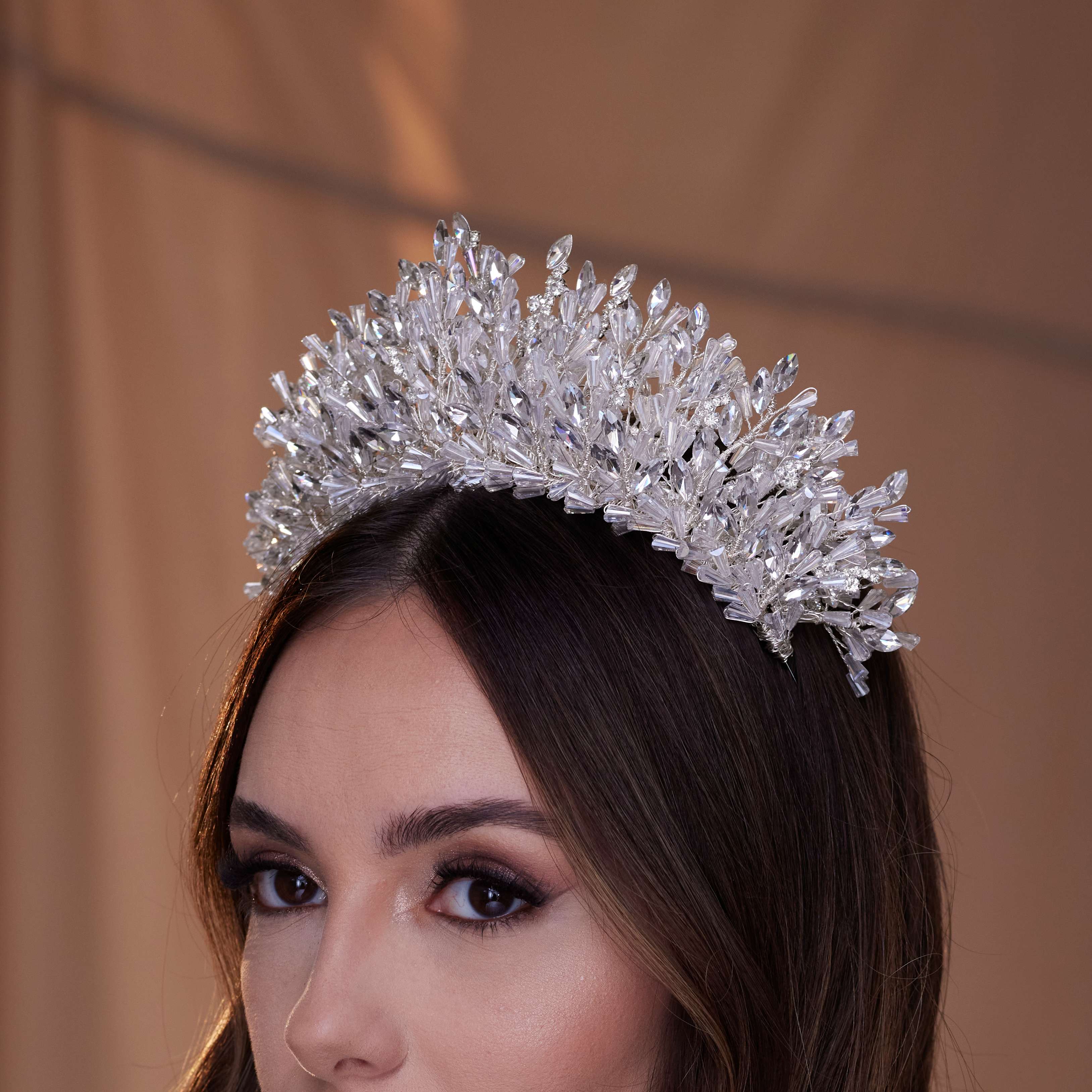 Crystal Rhinestone  Tiara