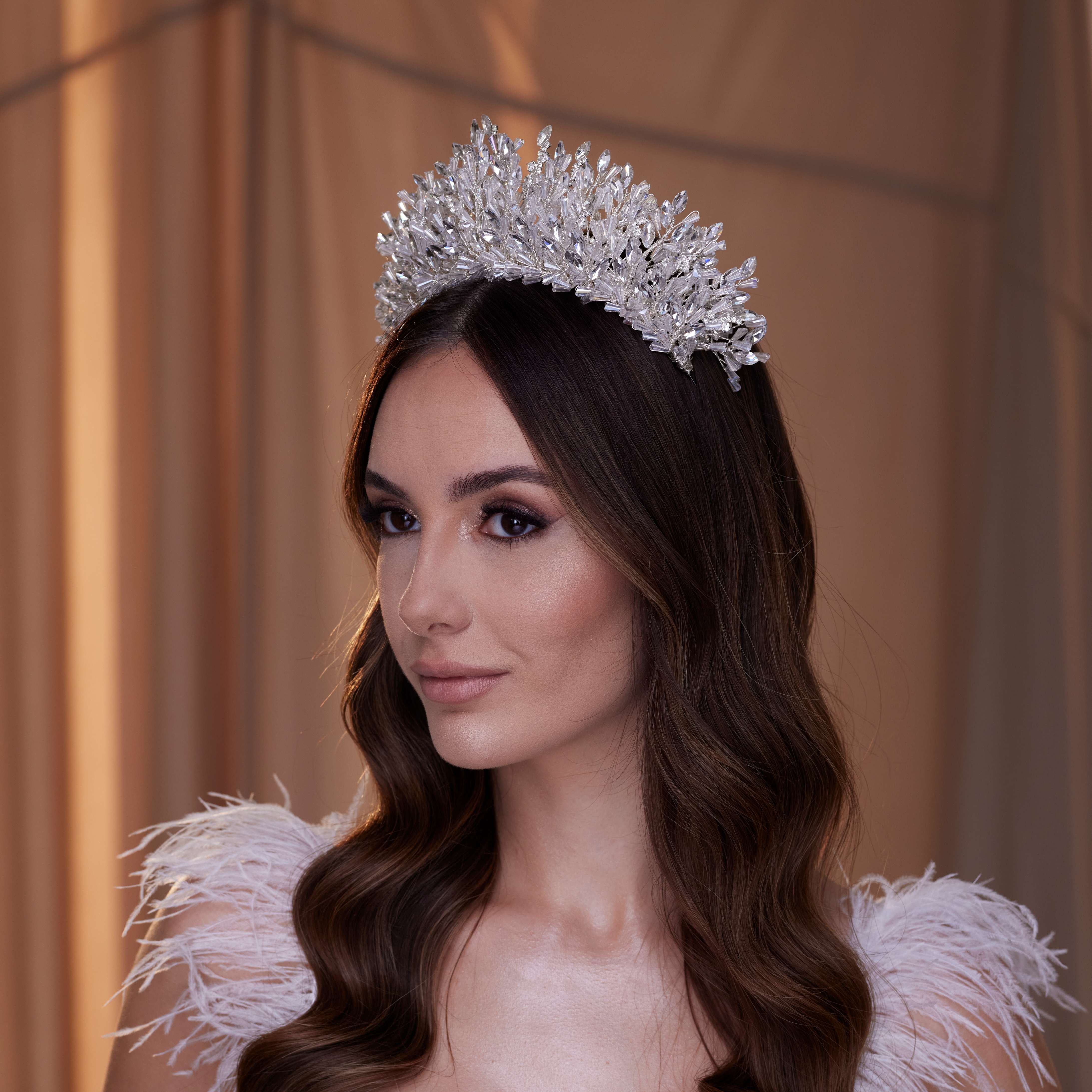 Crystal Rhinestone  Tiara