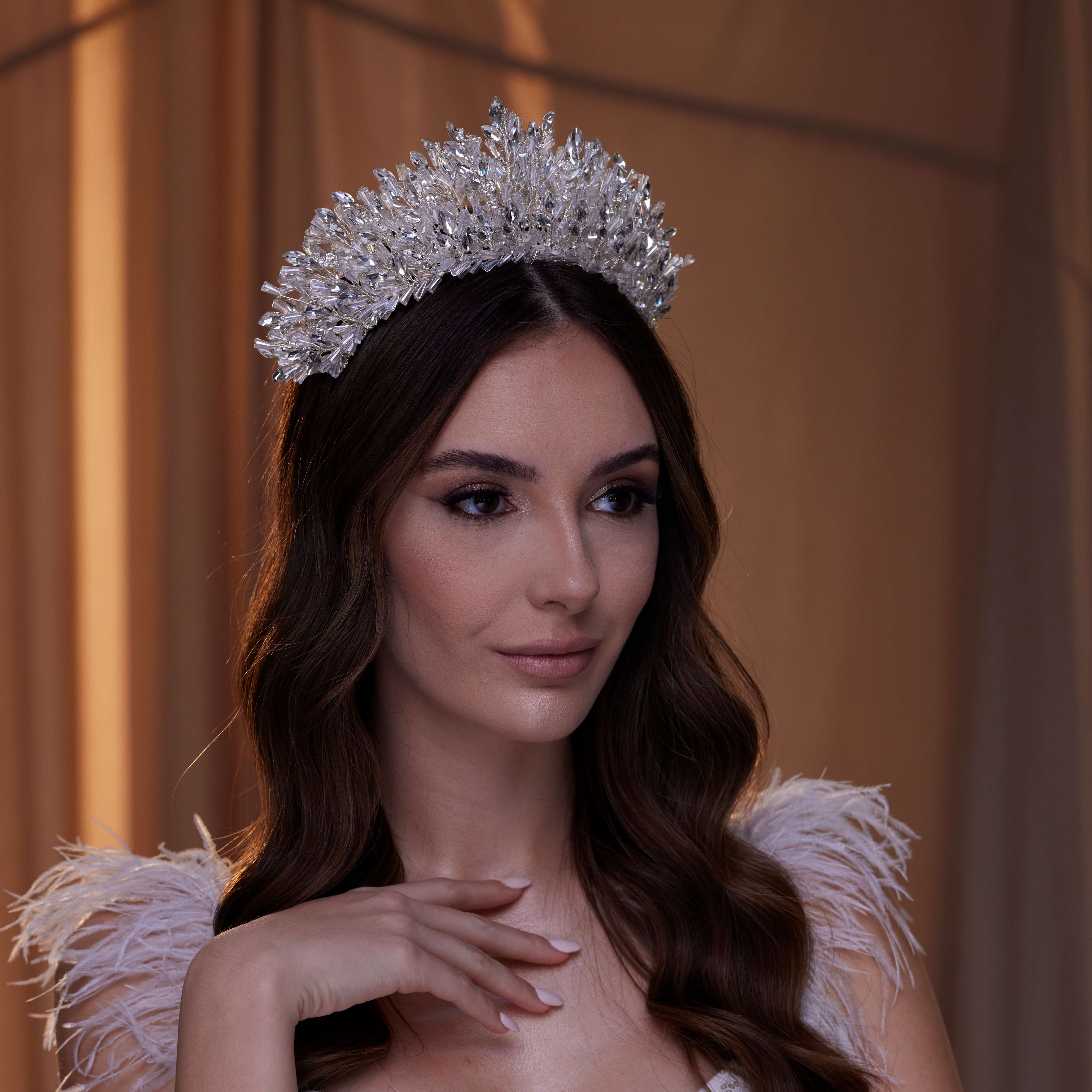 Crystal Rhinestone  Tiara