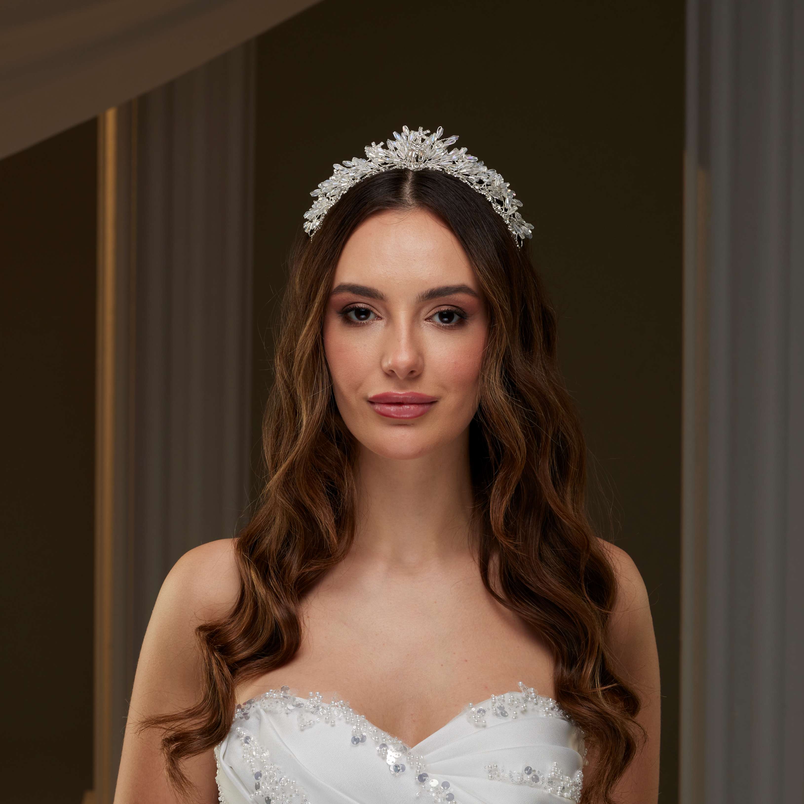 Elegant Crystal Tiara