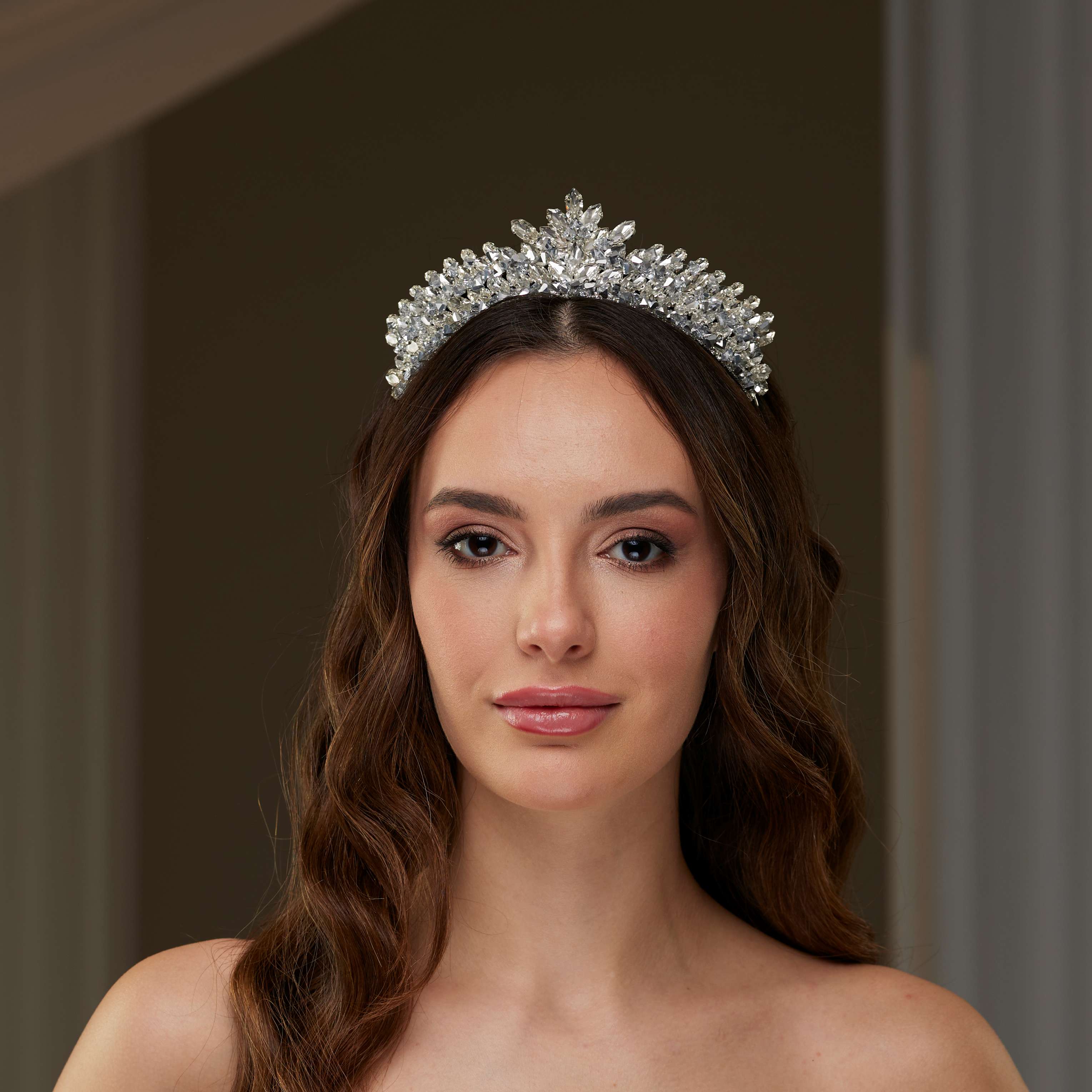 Crystal & Rhinestone  Tiara