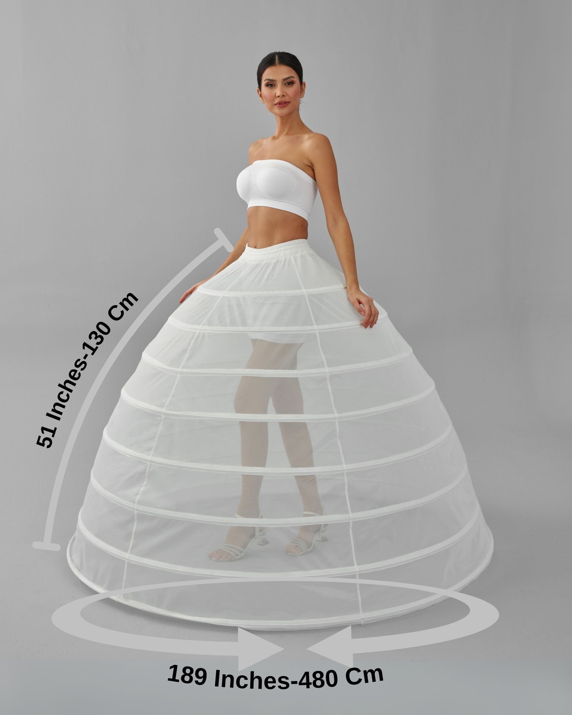 Hoop Skirt ,Wedding Dress Underskirt, White Petticoat Skirt Hoop Skirt ,Wedding Dress Underskirt, White Petticoat Skirt