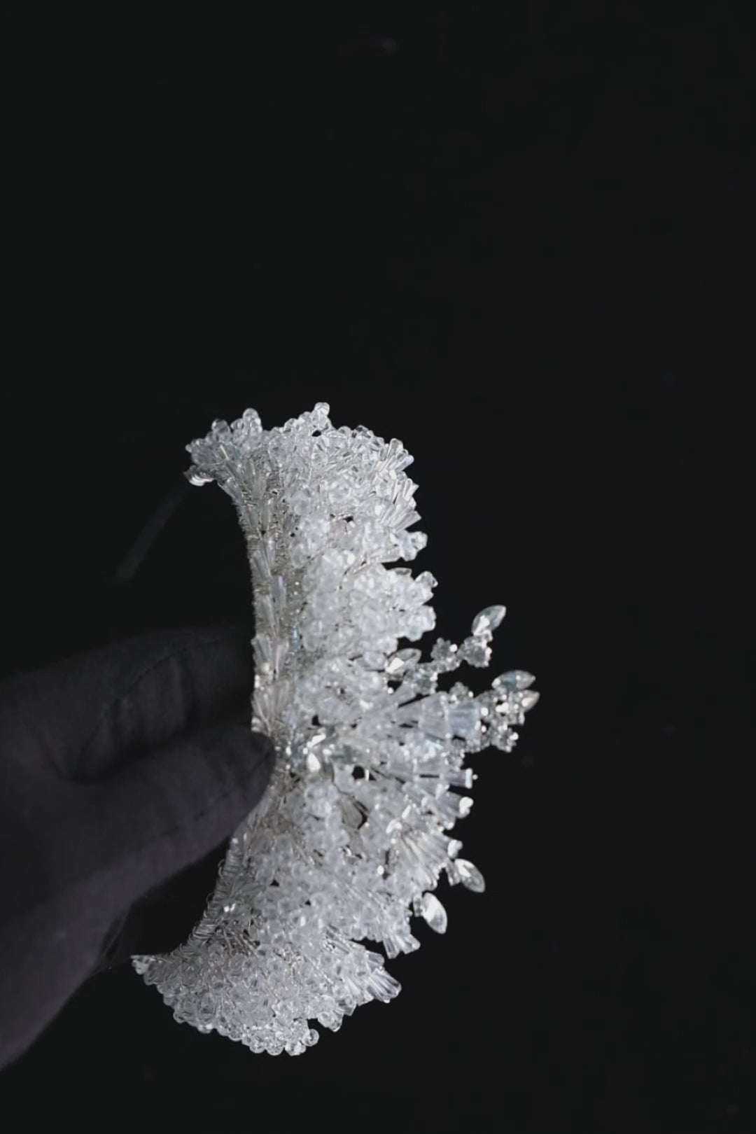 Elegant Crystal Bridal Tiara