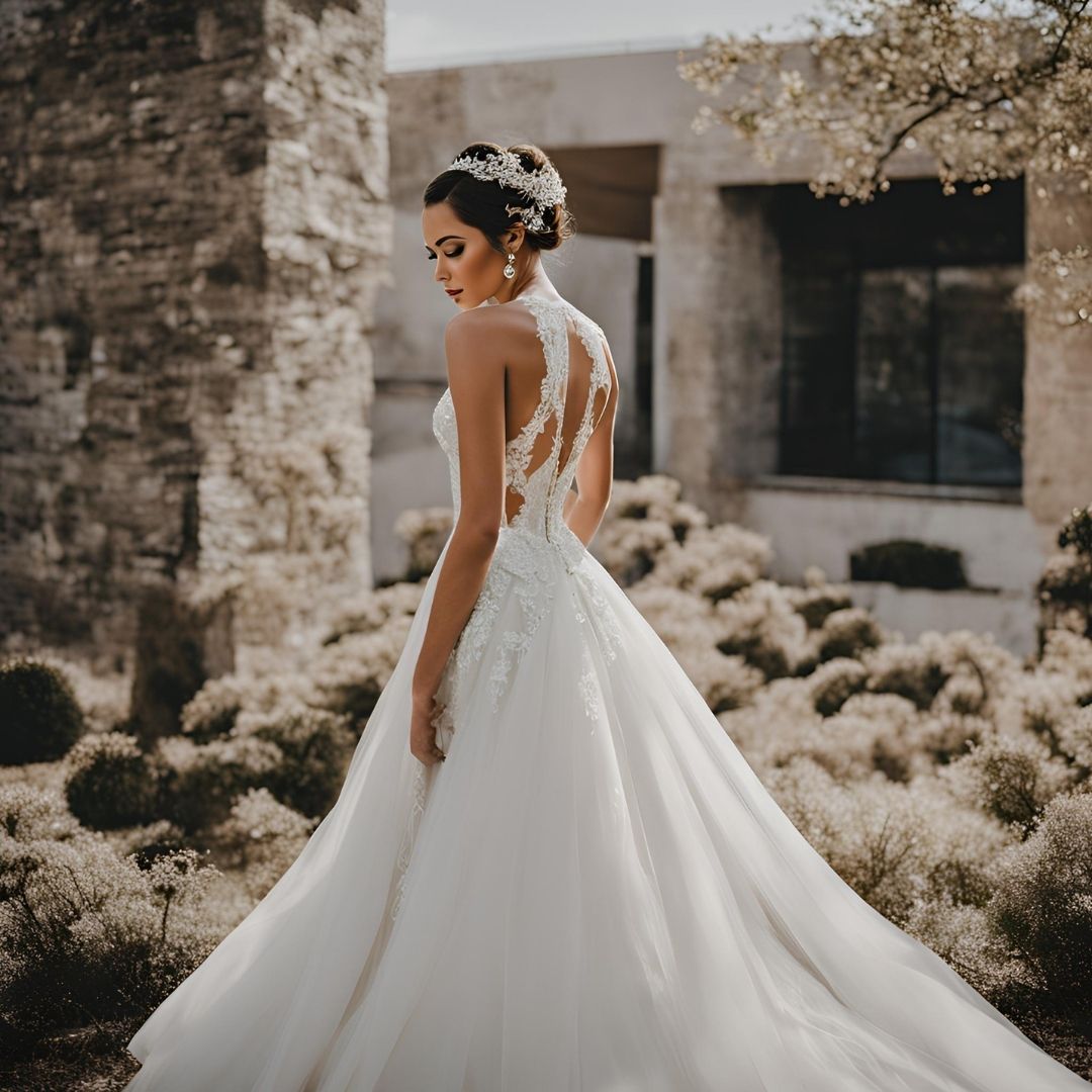 Bridal Hairstyles for an Open-Back Dress: Enhancing Your Wedding Day Look