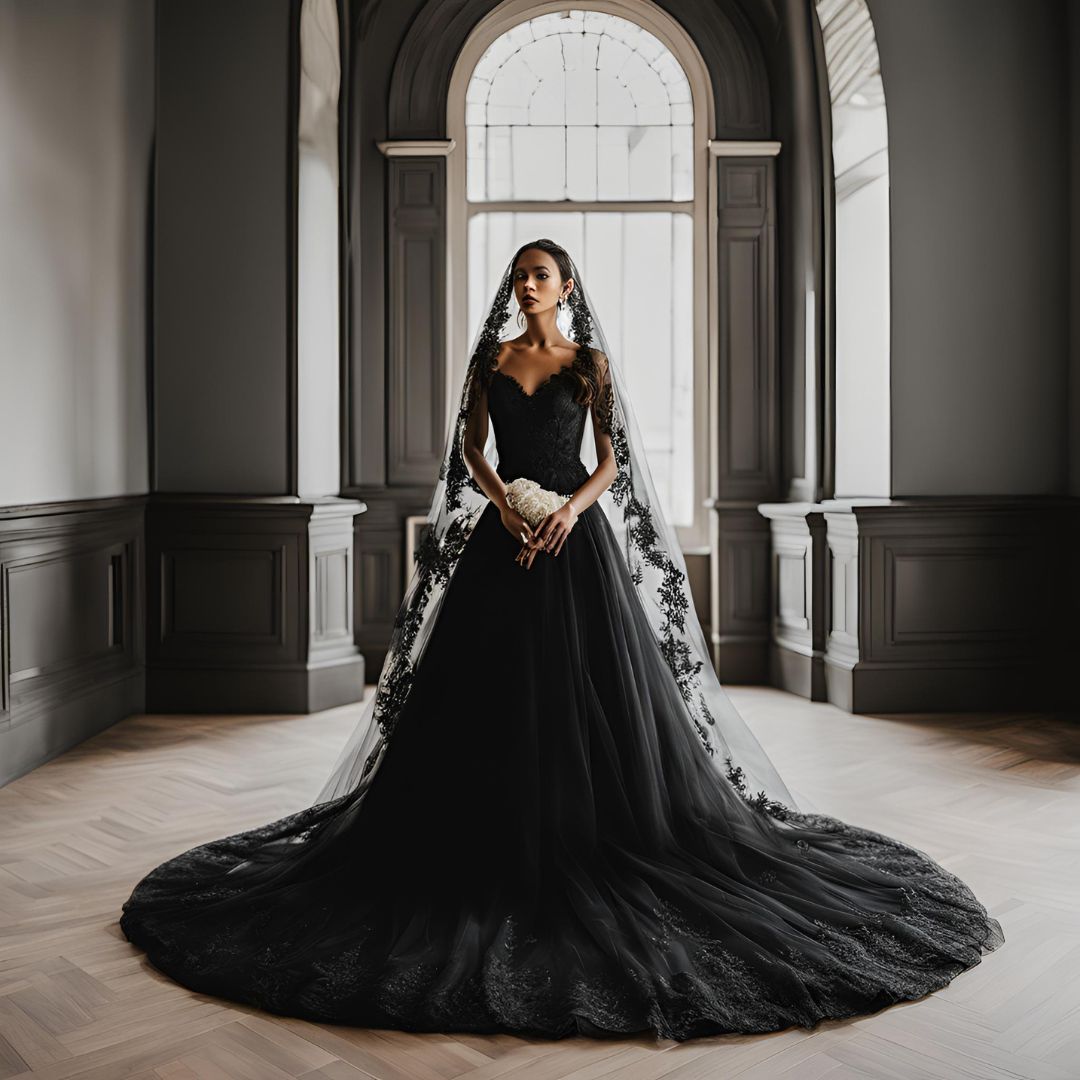 Embracing the Bold: The Rise of Black Wedding Looks