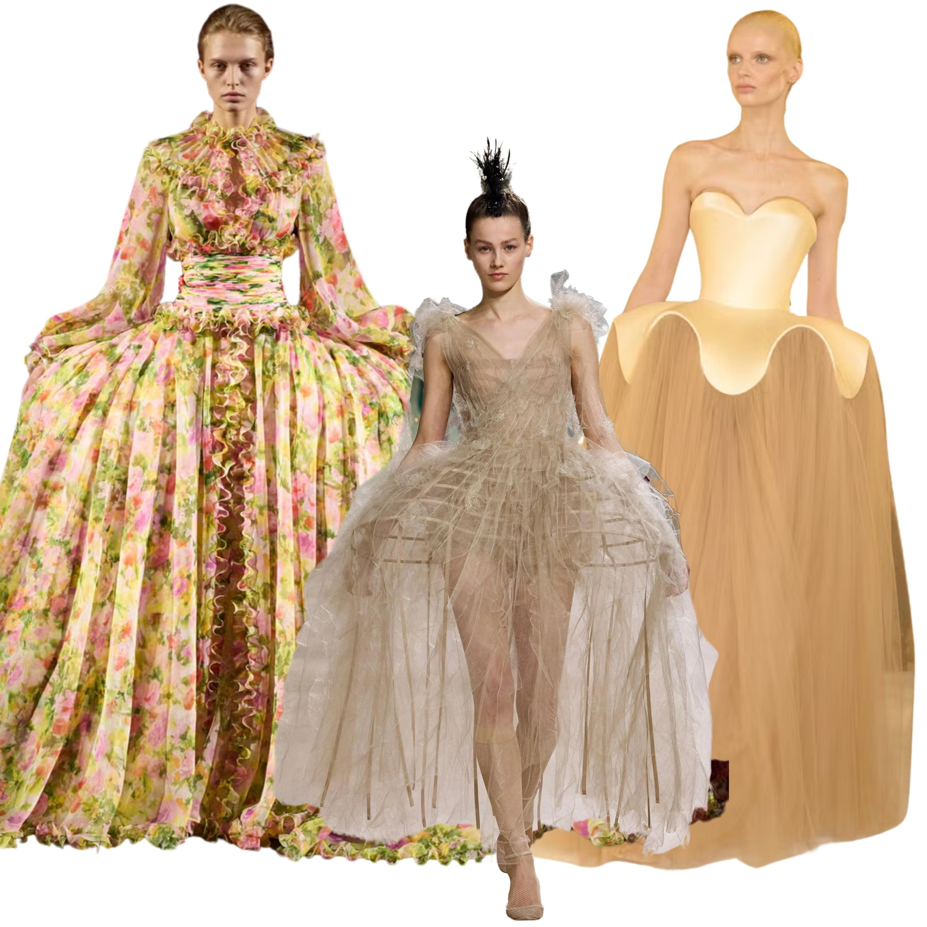 The 2025 Haute Couture Shows Embrace Crinoline: A New Wave of Volume for Modern Elegance