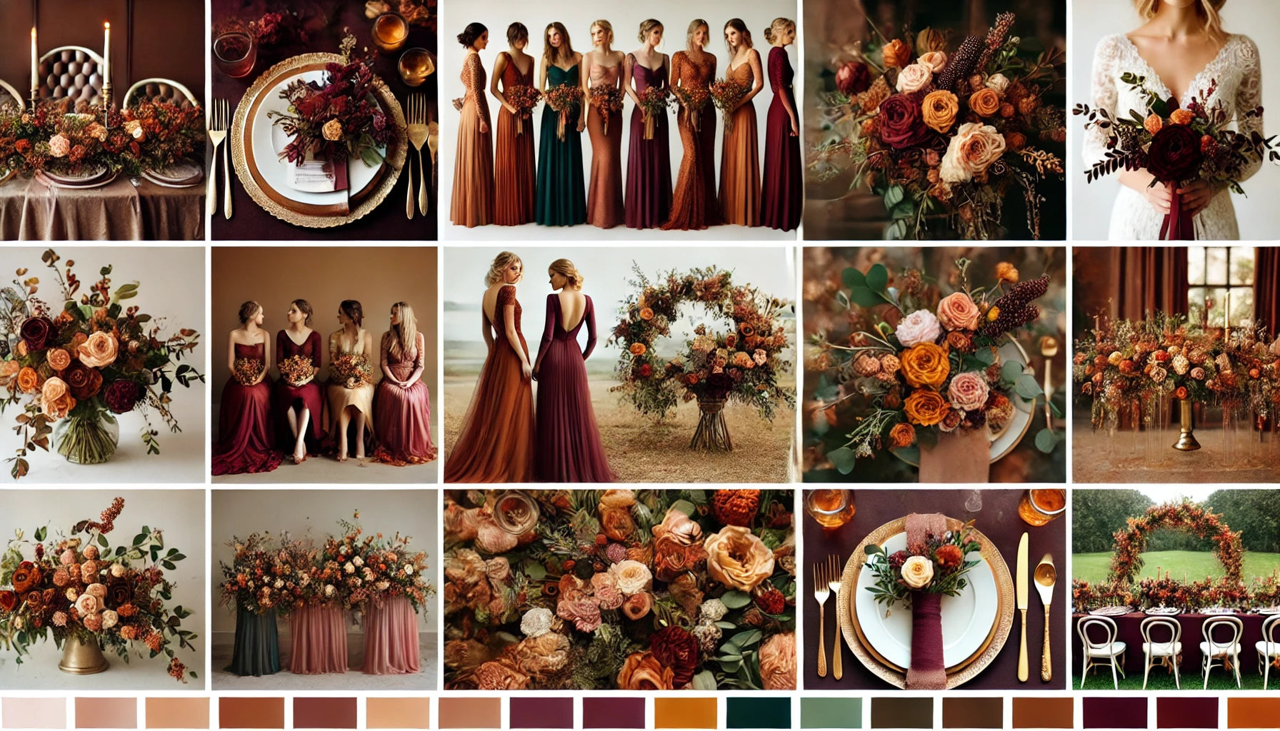 Autumn Wedding Colors: Embrace the Warmth of the Season