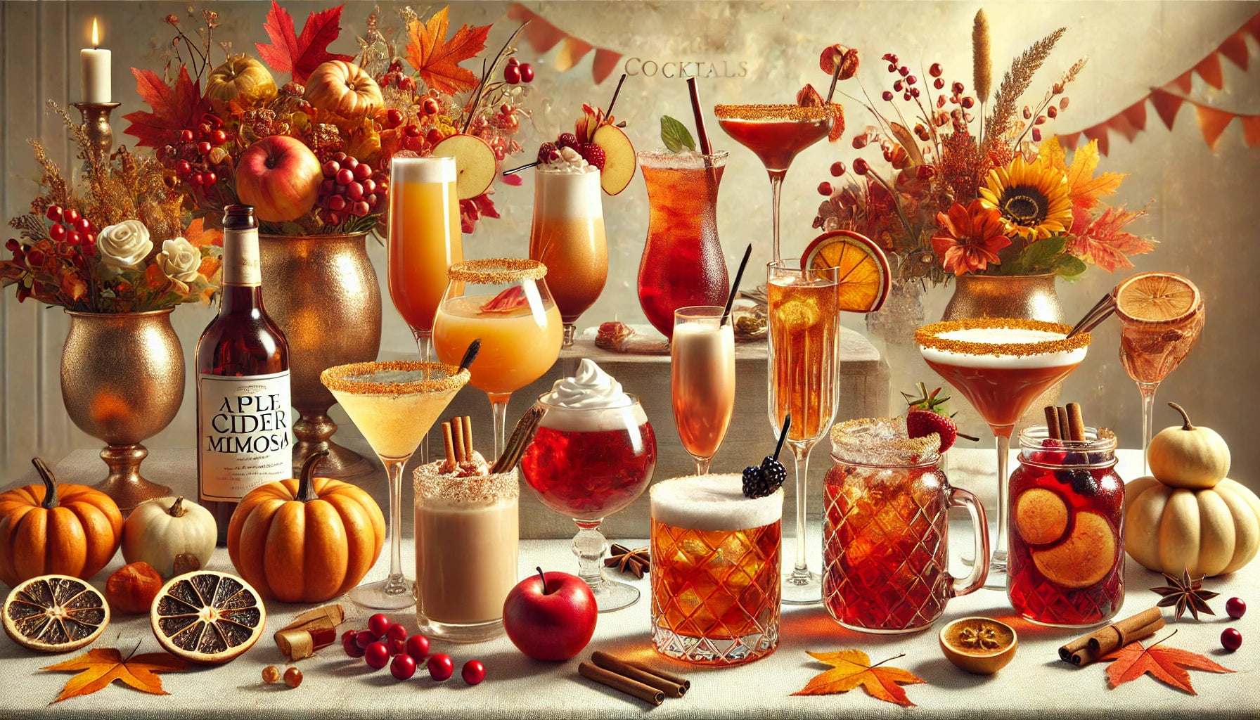 Fall Wedding Cocktails: Warm and Cozy Drinks for Your Autumn Celebration