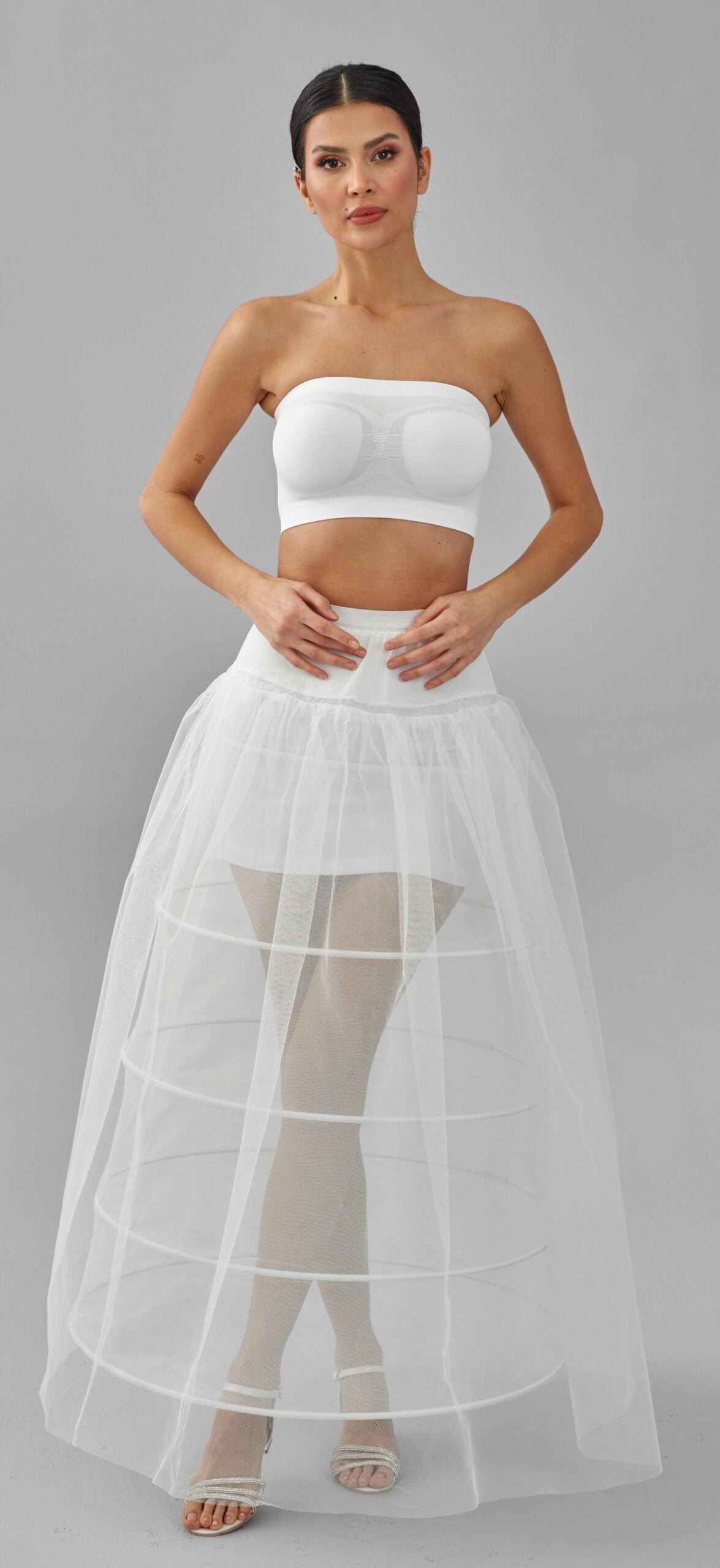 Wedding Dress Underskirt, White Petticoat