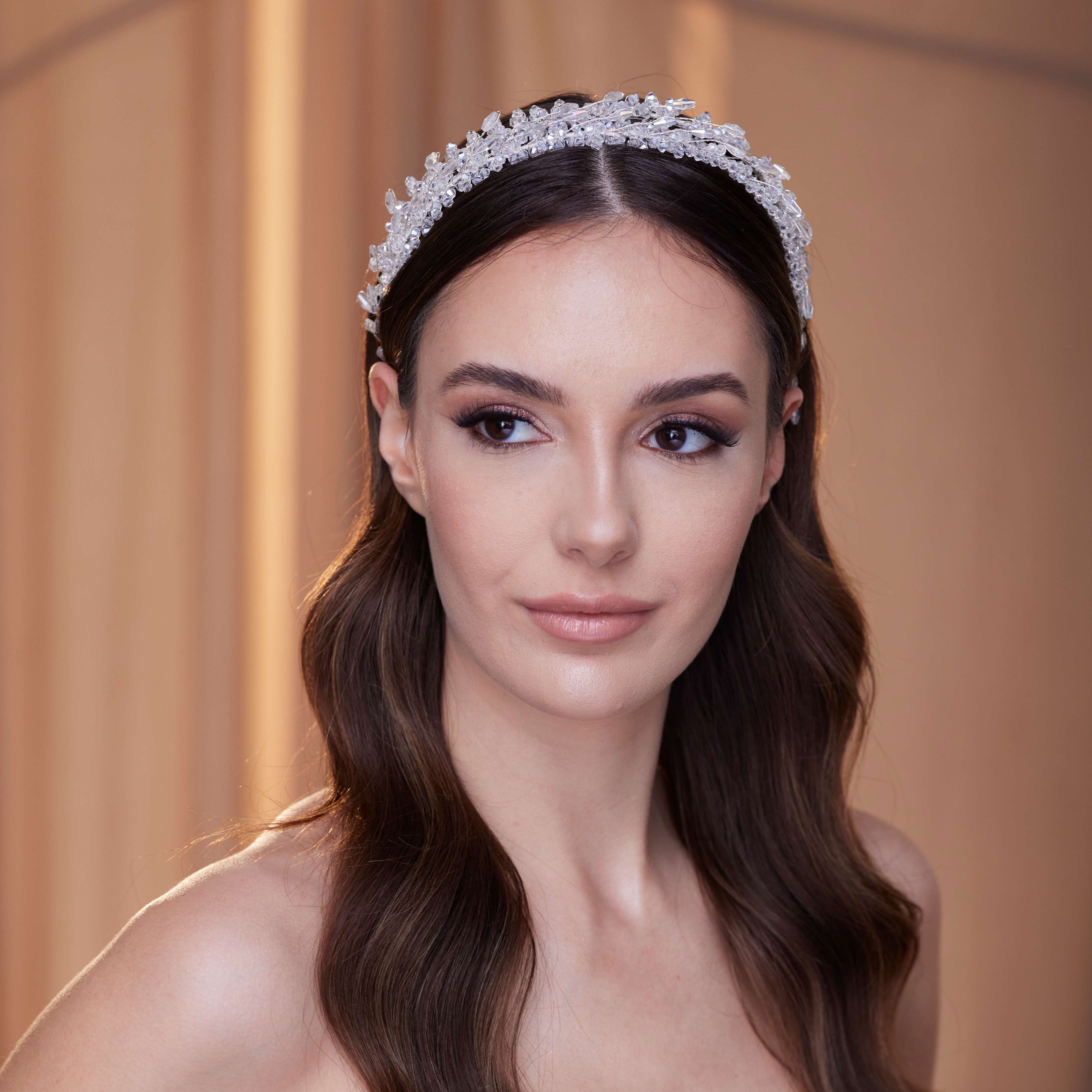 Elegant Crystal Beaded Hairband