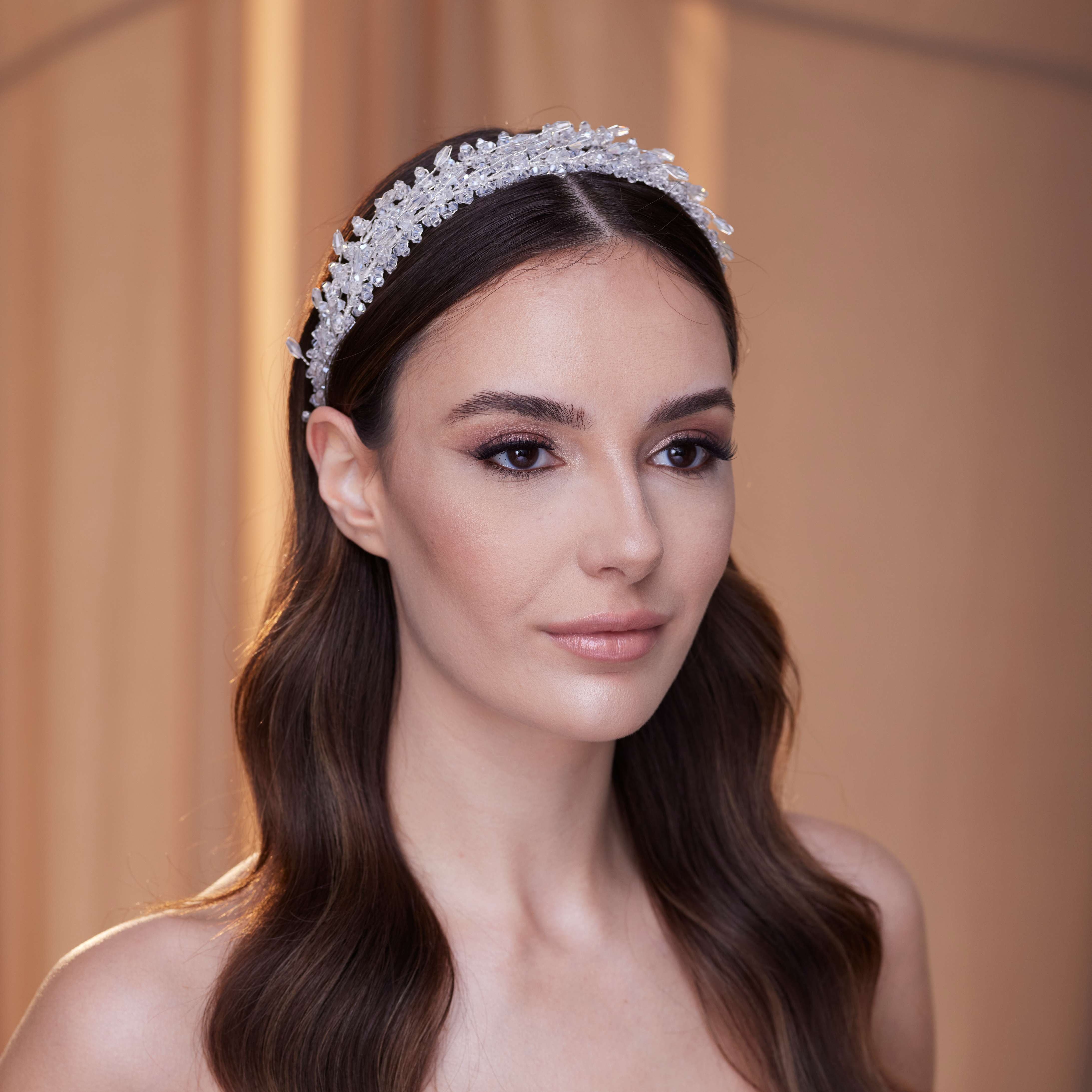 Elegant Crystal Beaded Hairband