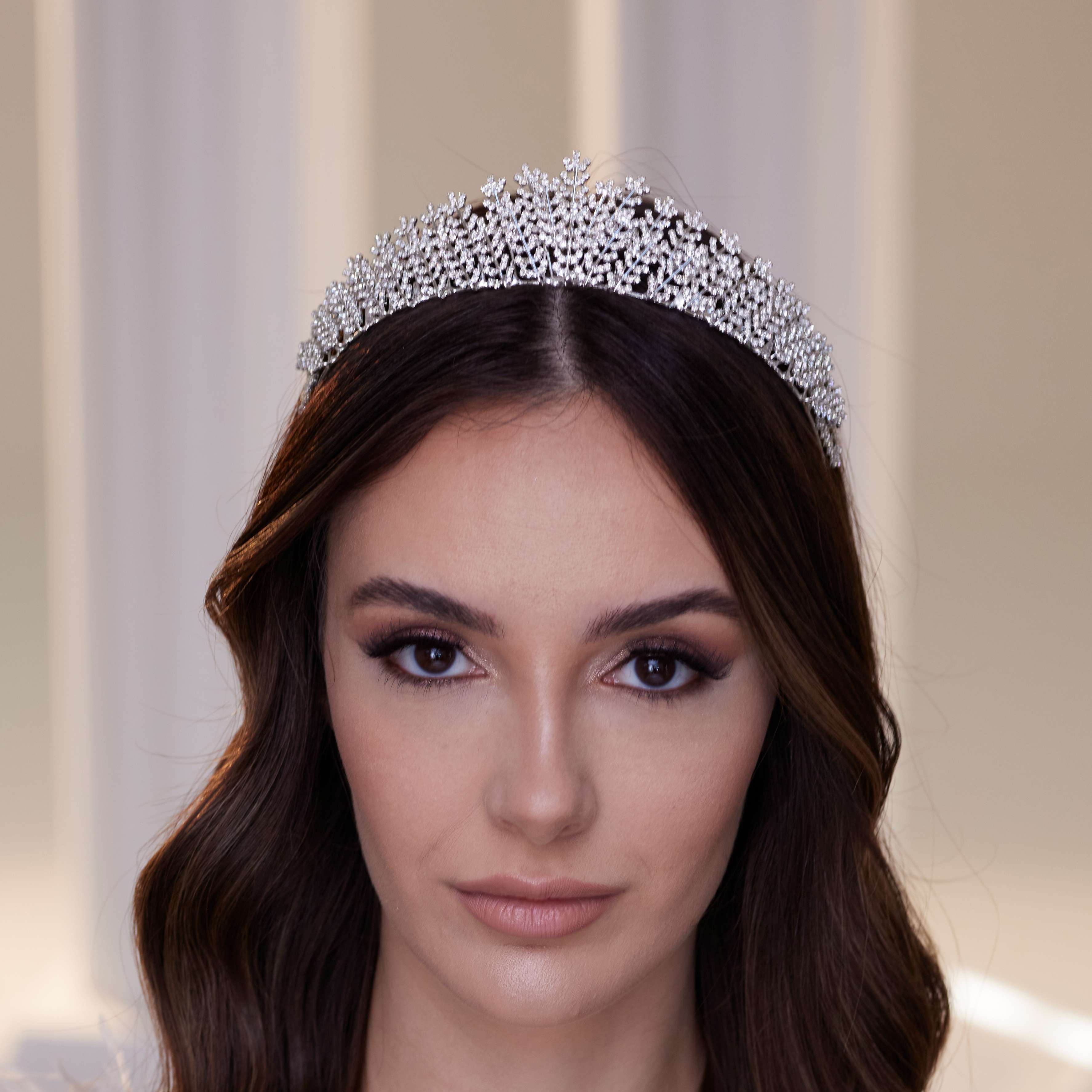 Elegant Crystal Stone Tiara