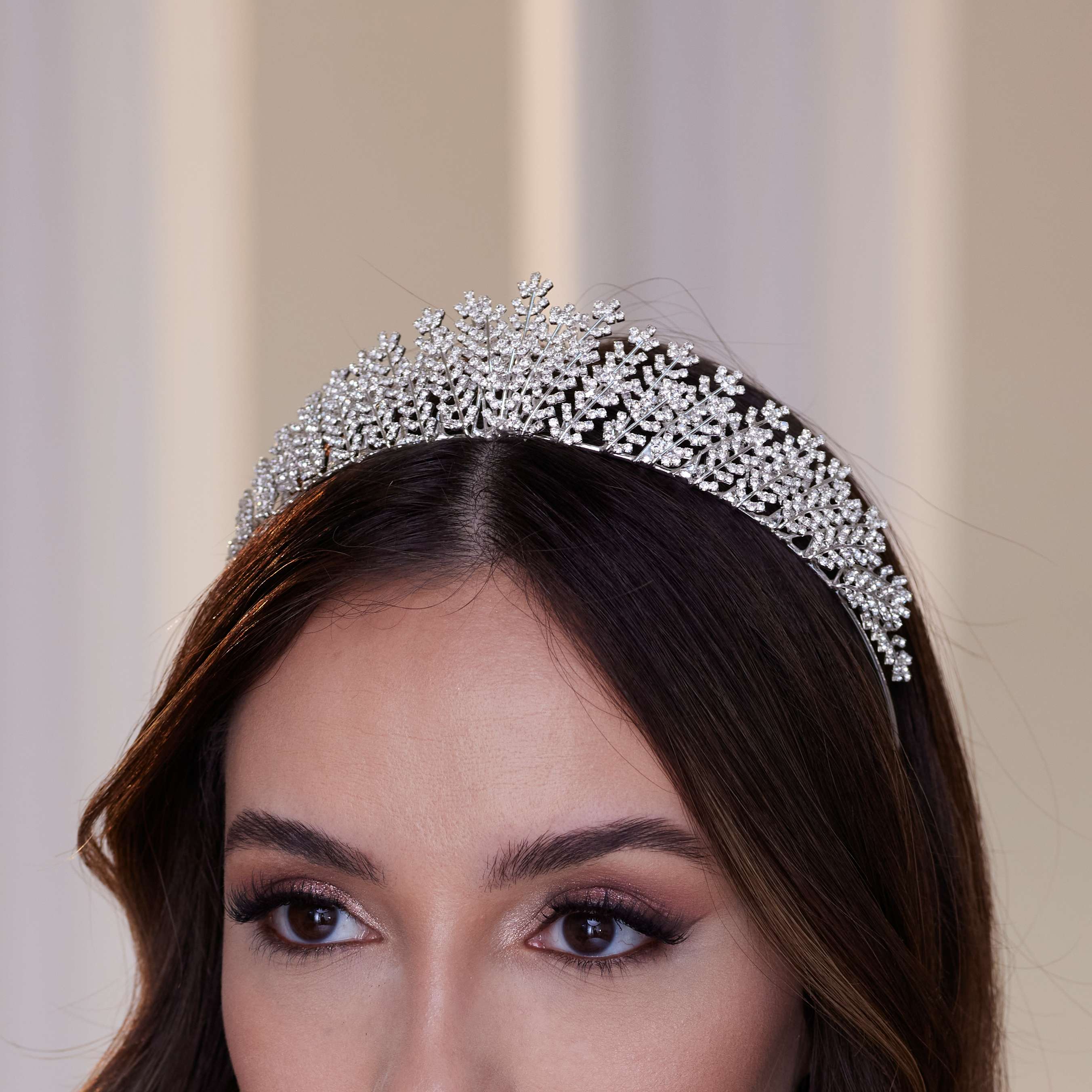 Elegant Crystal Stone Tiara