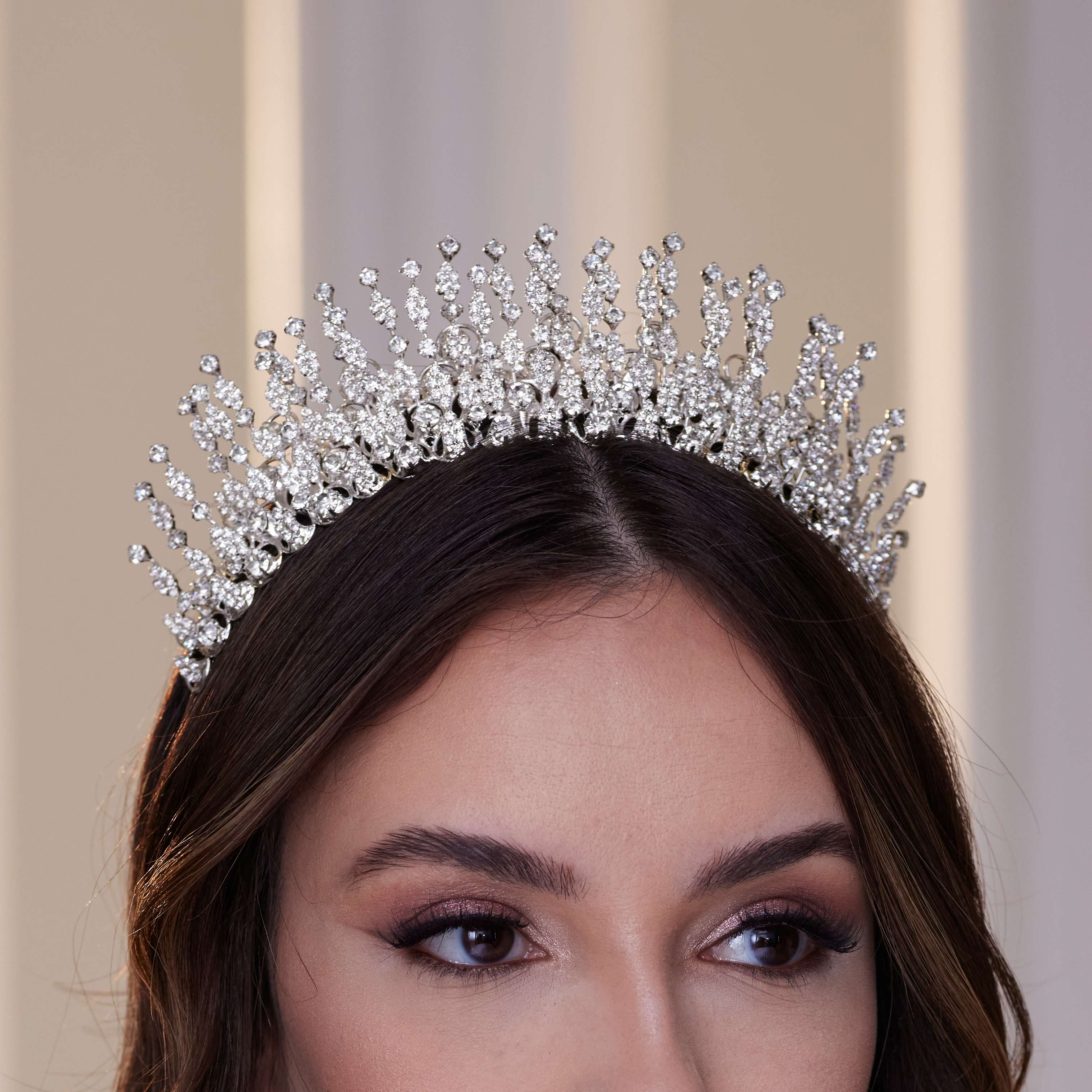 Luxury Crystal Stone Tiara