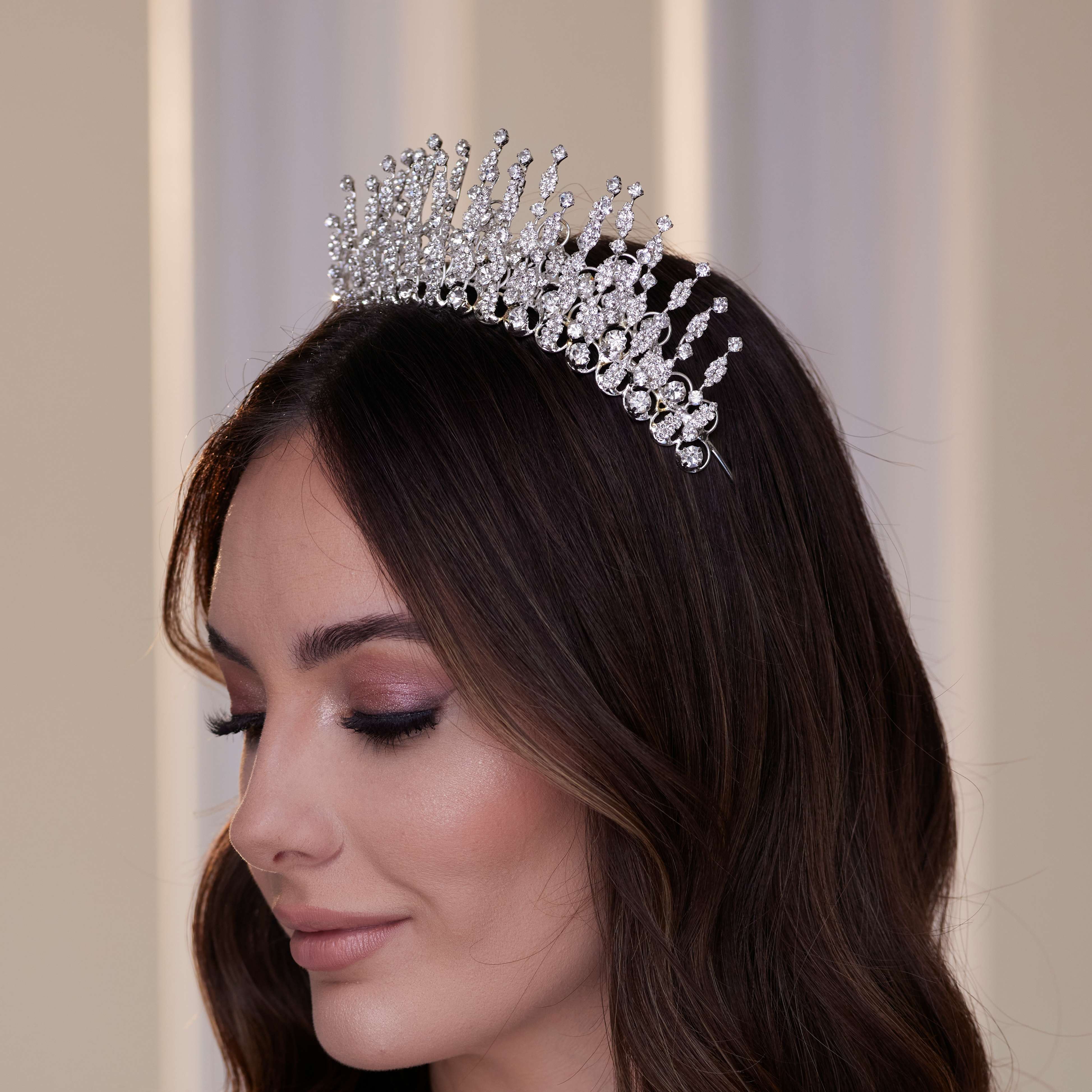 Luxury Crystal Stone Tiara