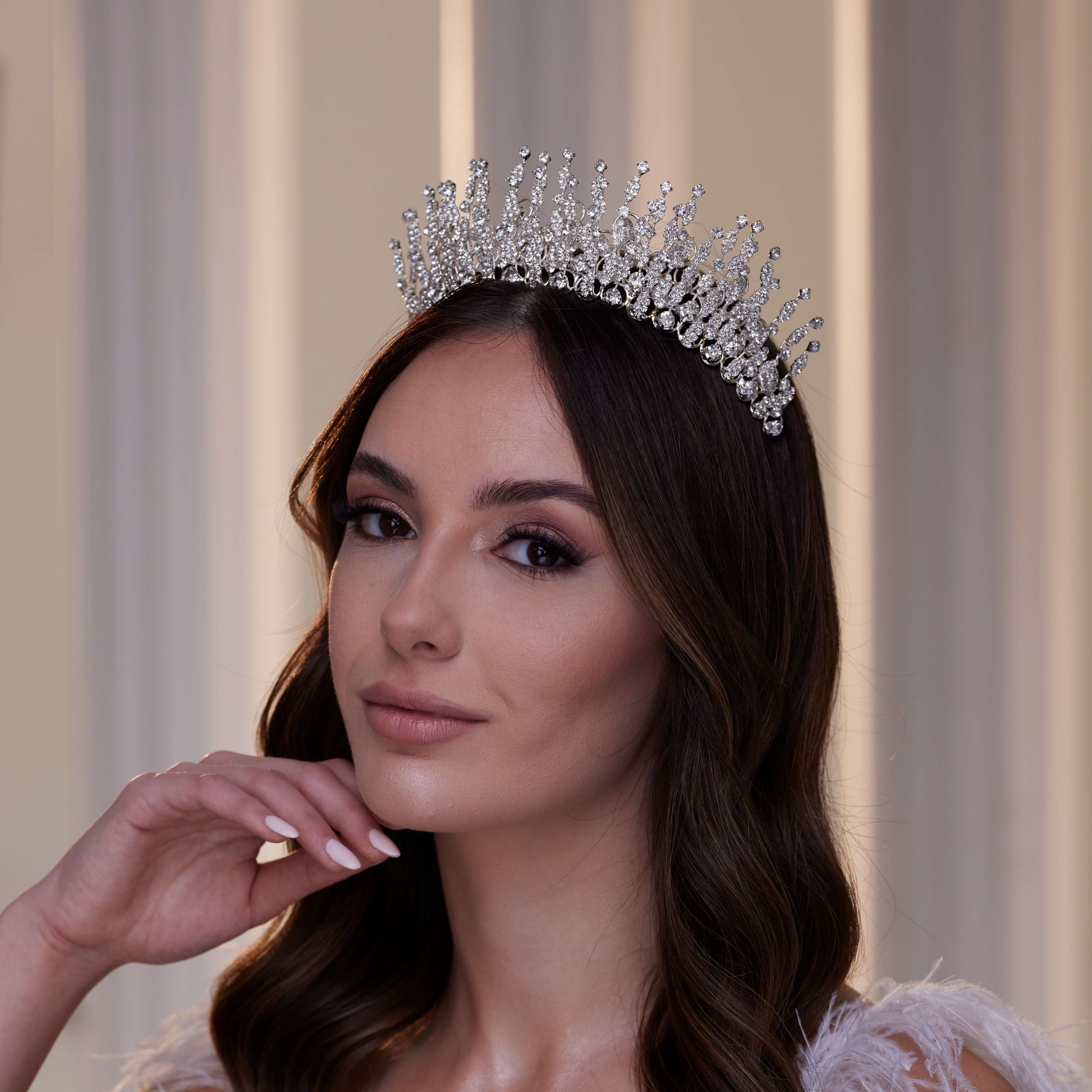 Luxury Crystal Stone Tiara