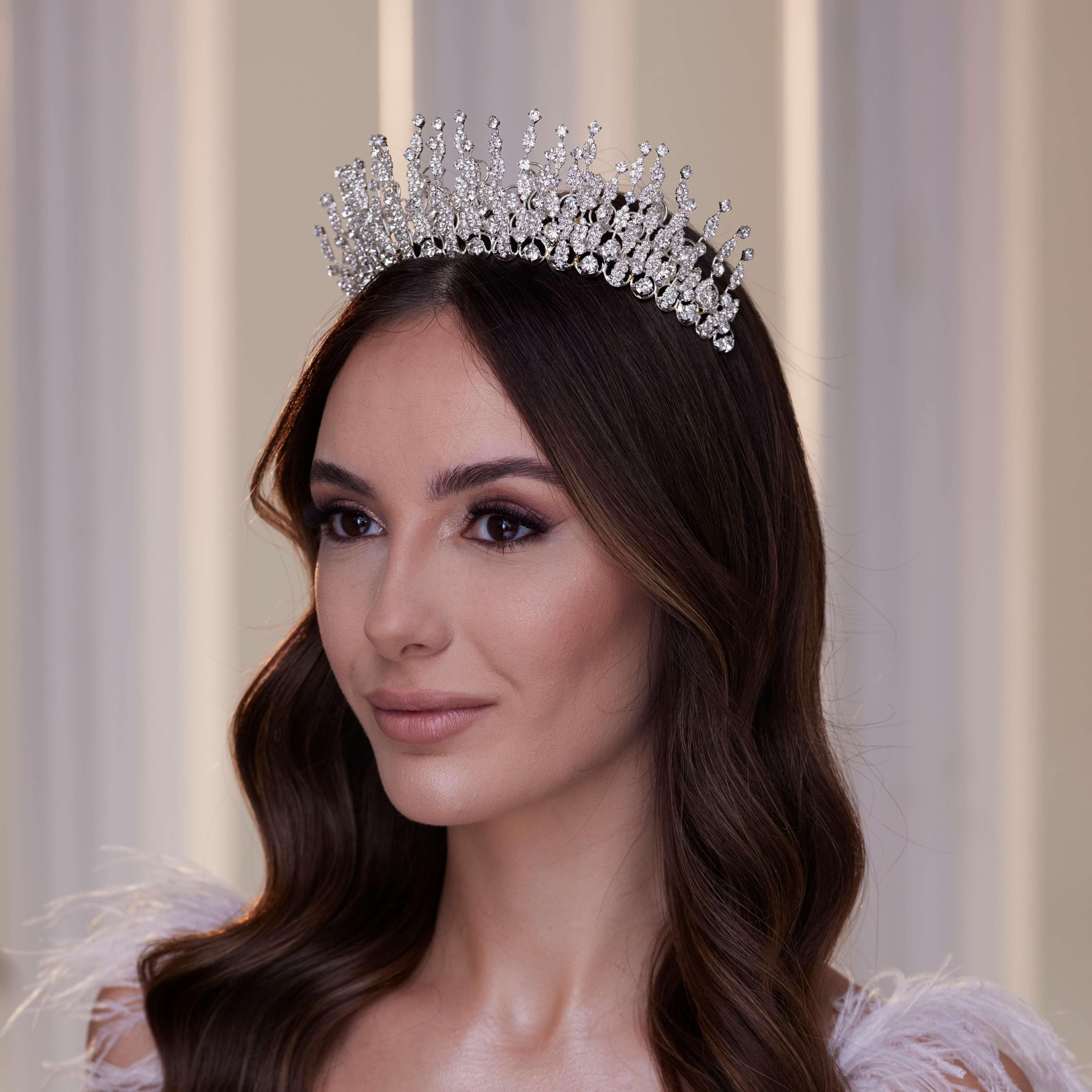 Luxury Crystal Stone Tiara