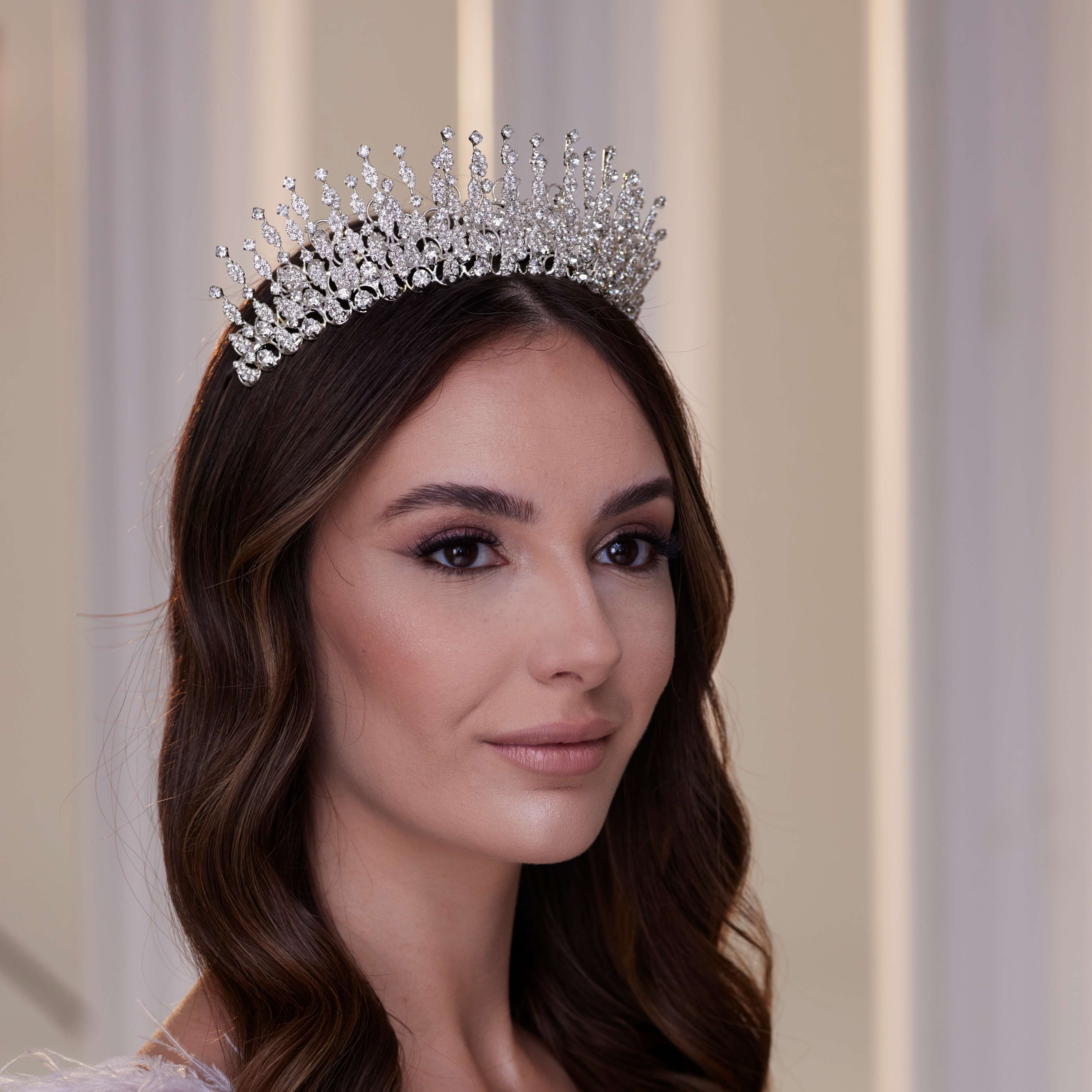 Luxury Crystal Stone Tiara