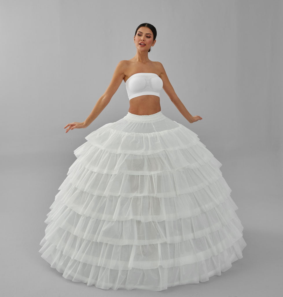 Women's Hoop Petticoat, Wedding Dress Underskirt, Ball Gown Crinoline