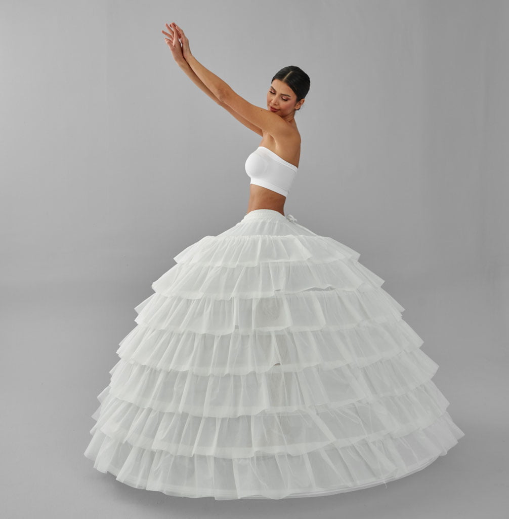 Women's Hoop Petticoat, Wedding Dress Underskirt, Ball Gown Crinoline