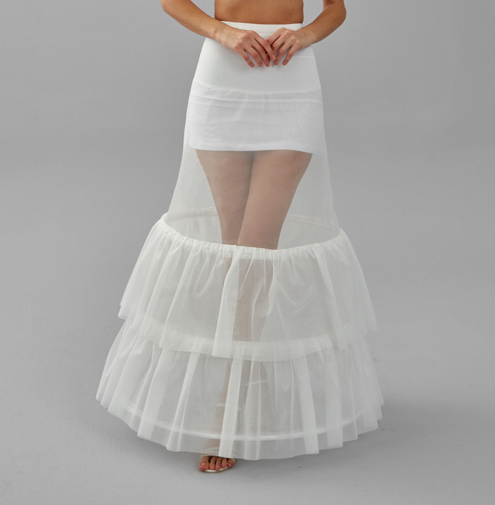 Wedding Dress Underskirt, White Petticoat