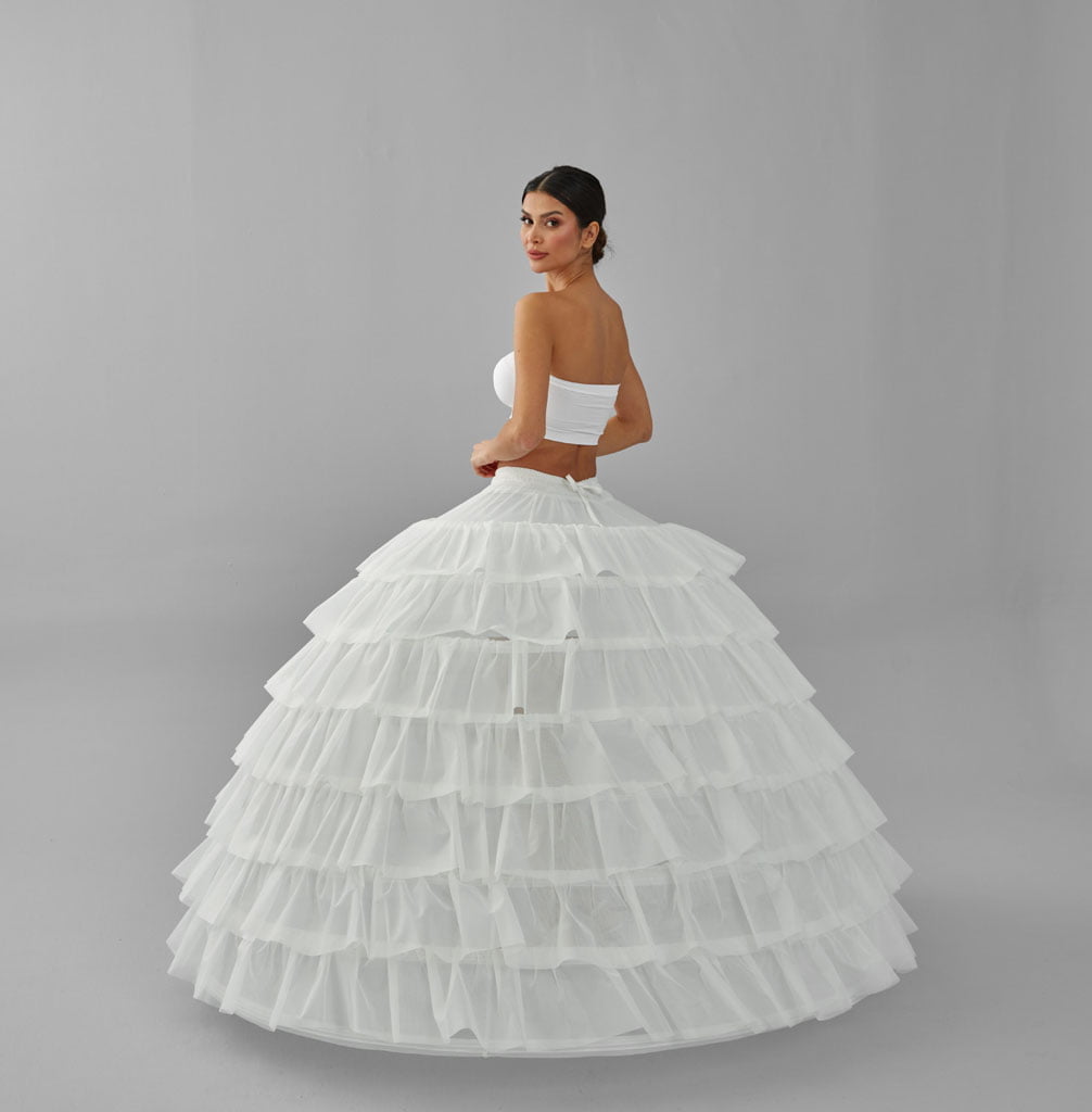 Women's Hoop Petticoat, Wedding Dress Underskirt, Ball Gown Crinoline