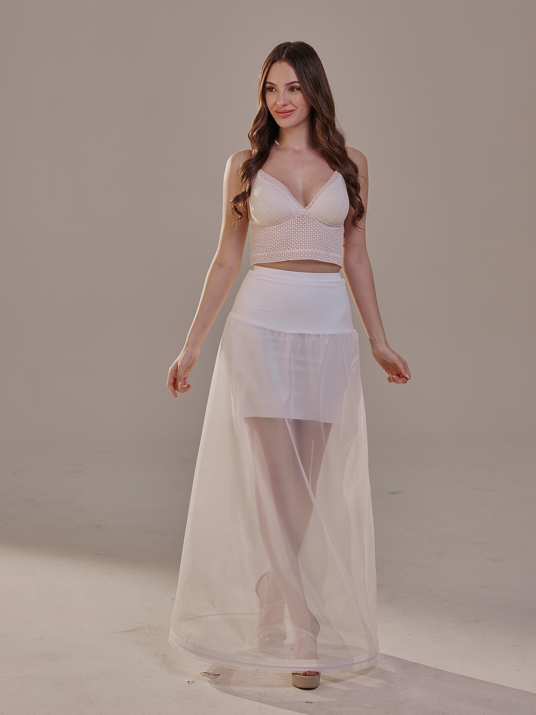 underskirt for a line dress A Line Hoopless Petticoat