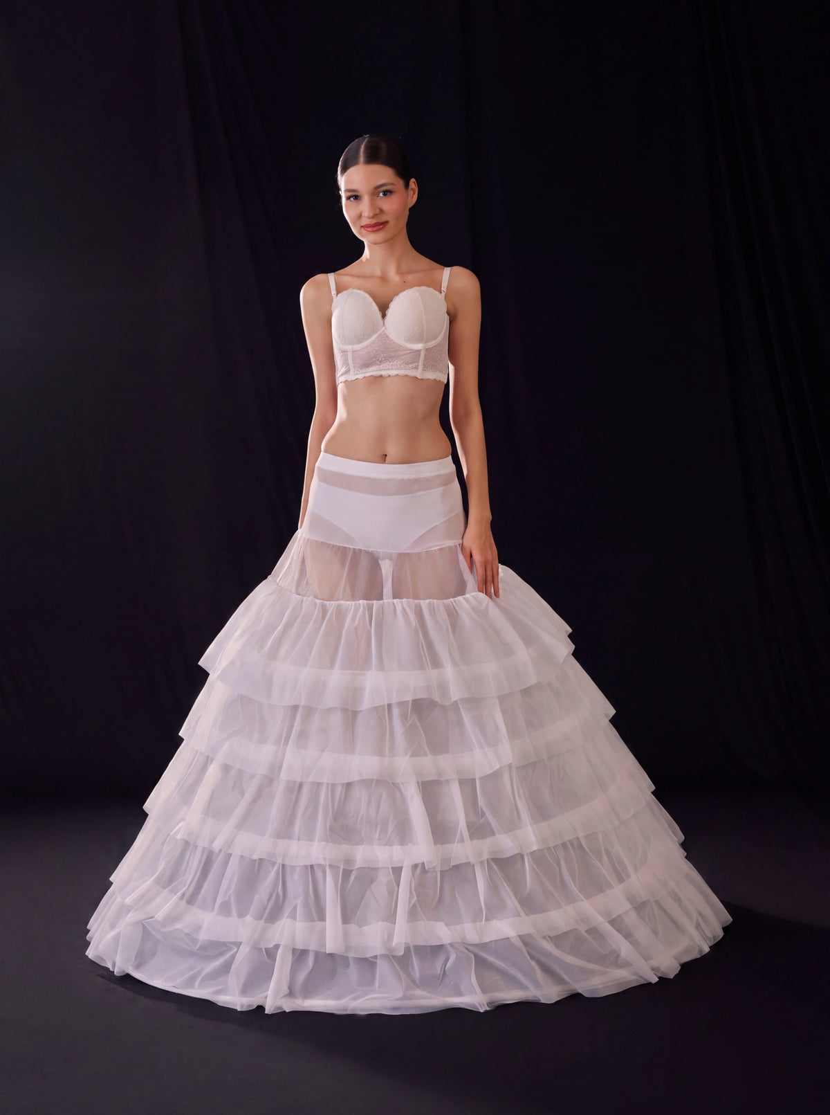 Unterrock für Brautkleider, weißer Petticoat