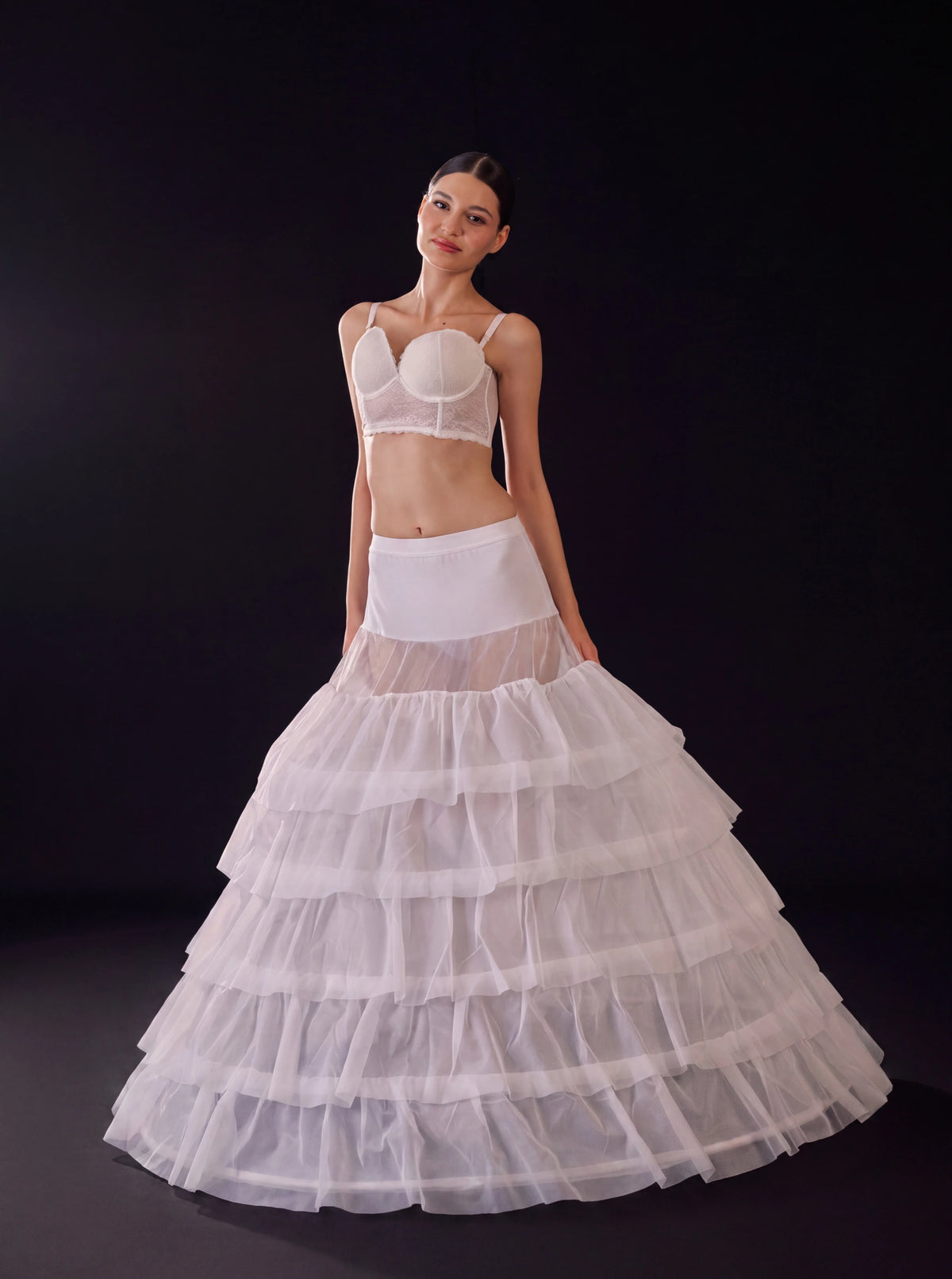 Unterrock für Brautkleider, weißer Petticoat