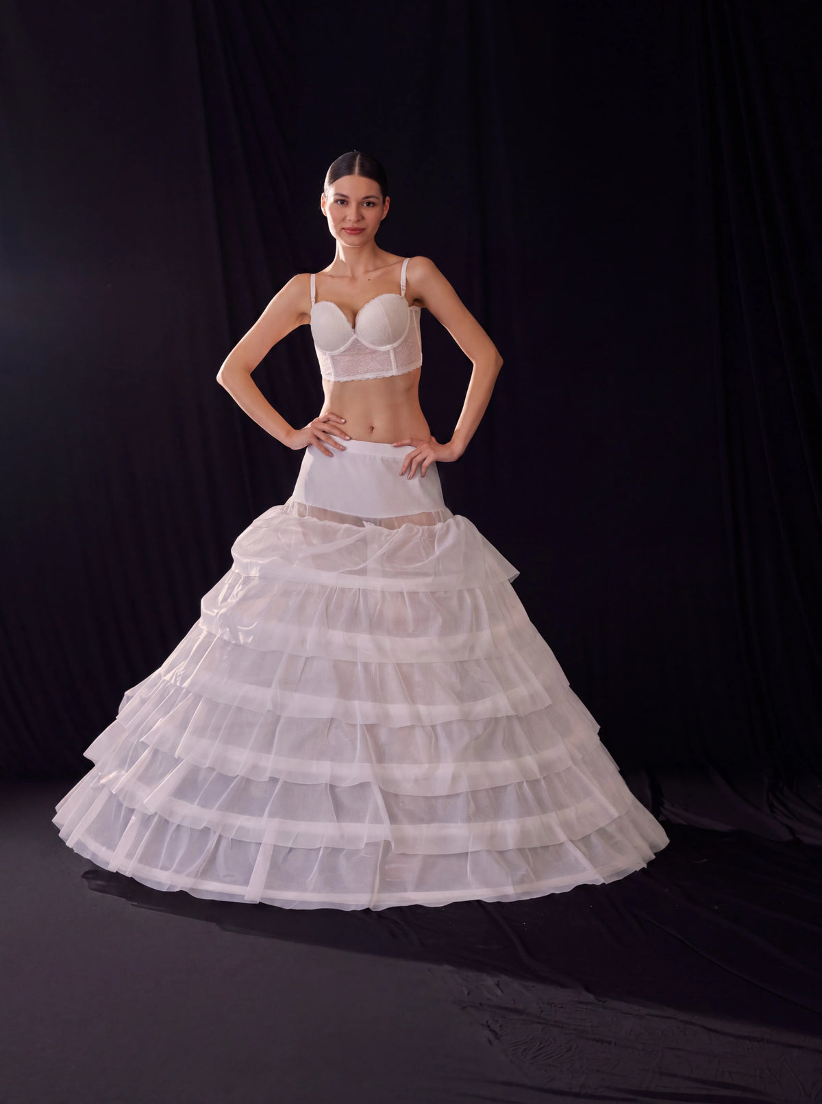 Unterrock für Brautkleider, weißer Petticoat