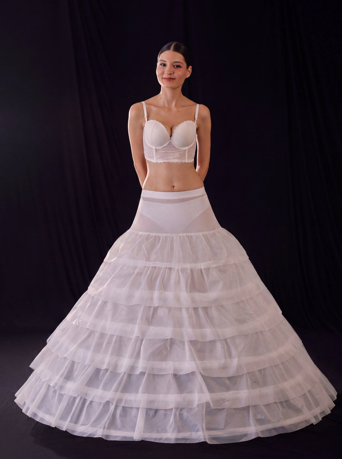 Unterrock für Brautkleider, weißer Petticoat