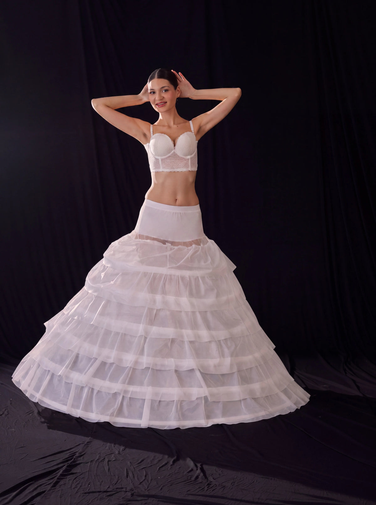 Unterrock für Brautkleider, weißer Petticoat