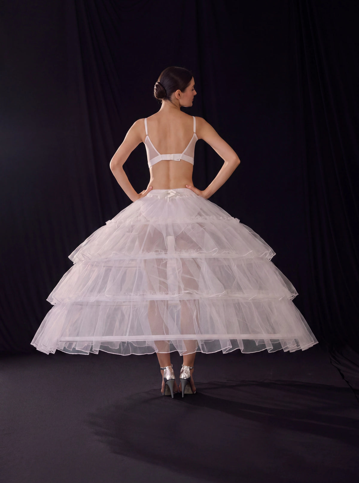 Unterrock für Brautkleider, weißer Petticoat