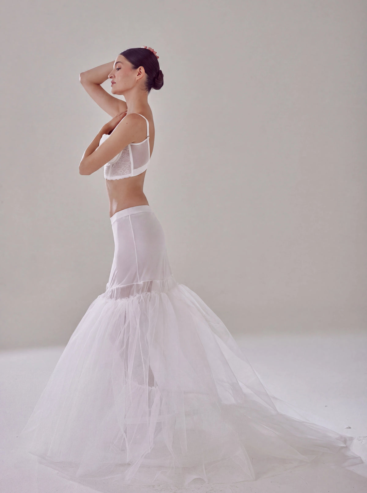 Unterrock für Brautkleid, weißer Petticoat