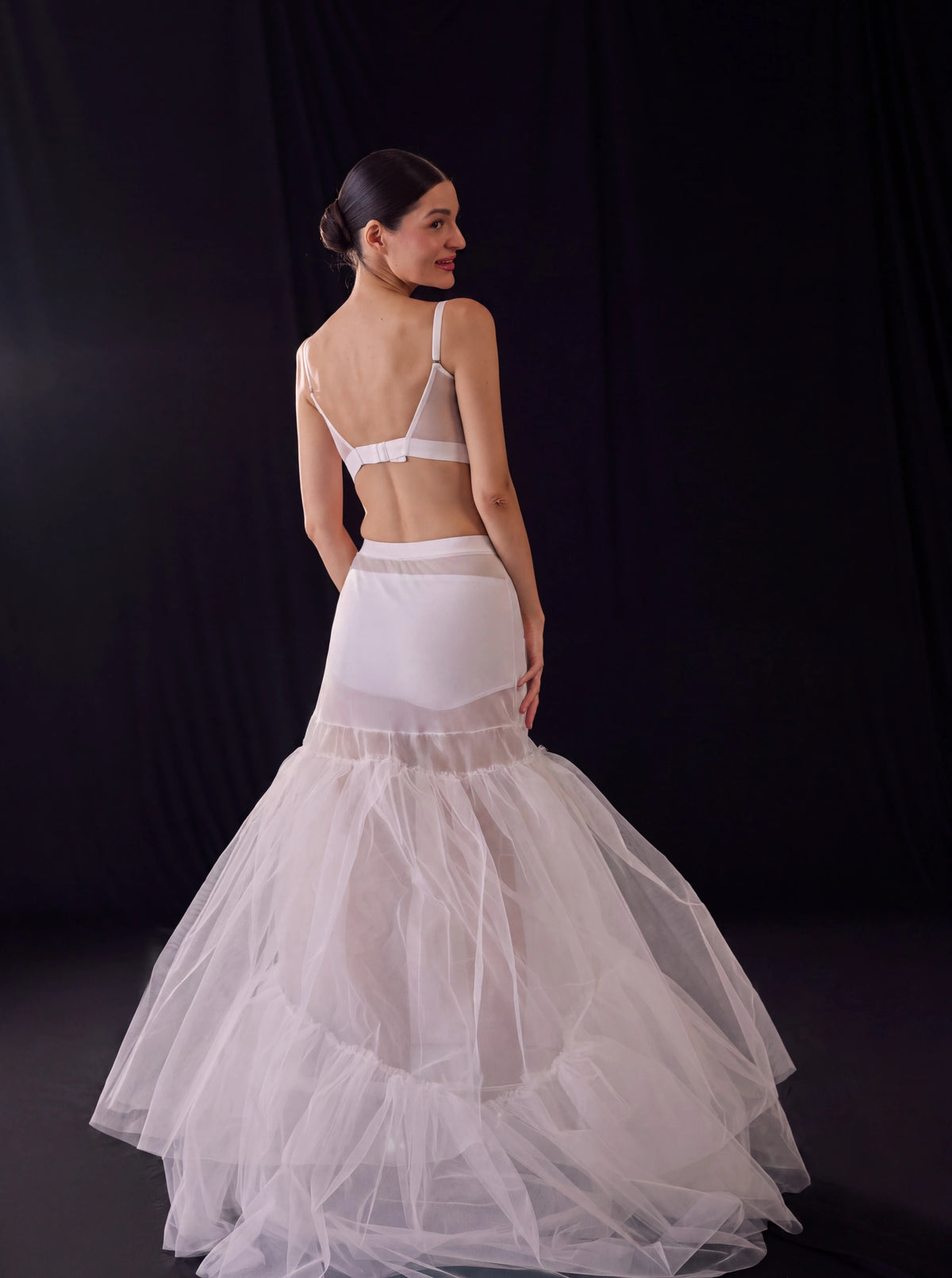 Unterrock für Brautkleid, weißer Petticoat
