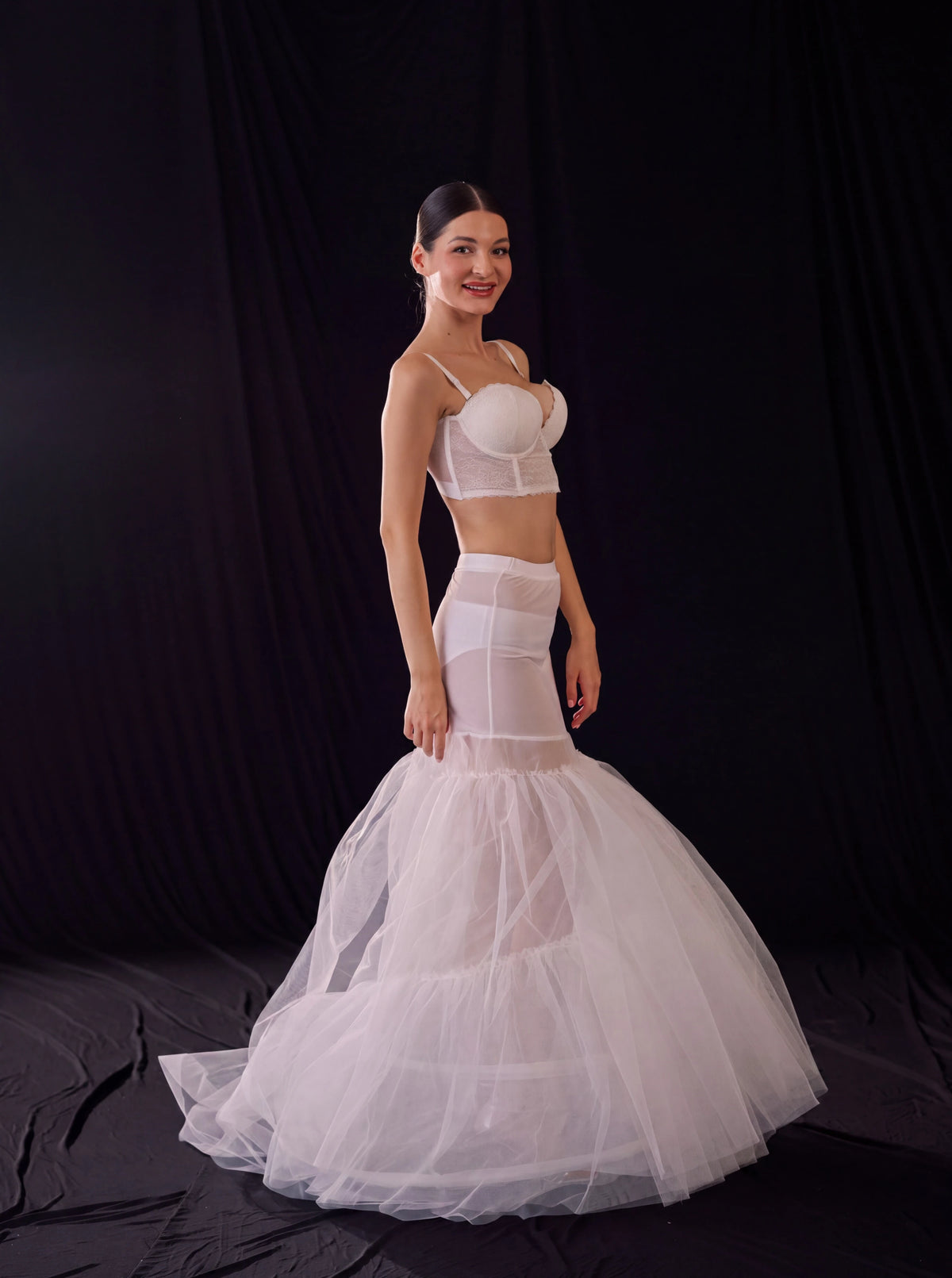 Unterrock für Brautkleid, weißer Petticoat