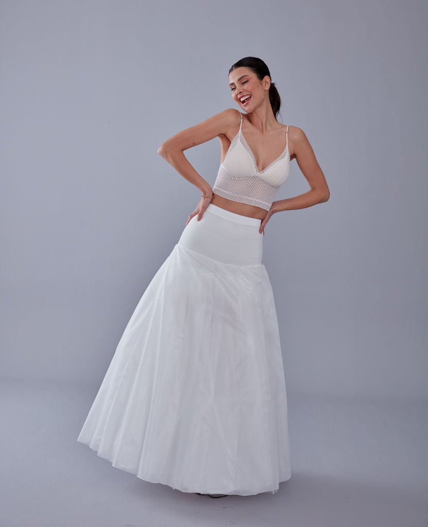 a line wedding dress petticoat Shop A-line Wedding Dress Underskirt, White Petticoat Skirt Bridal Port