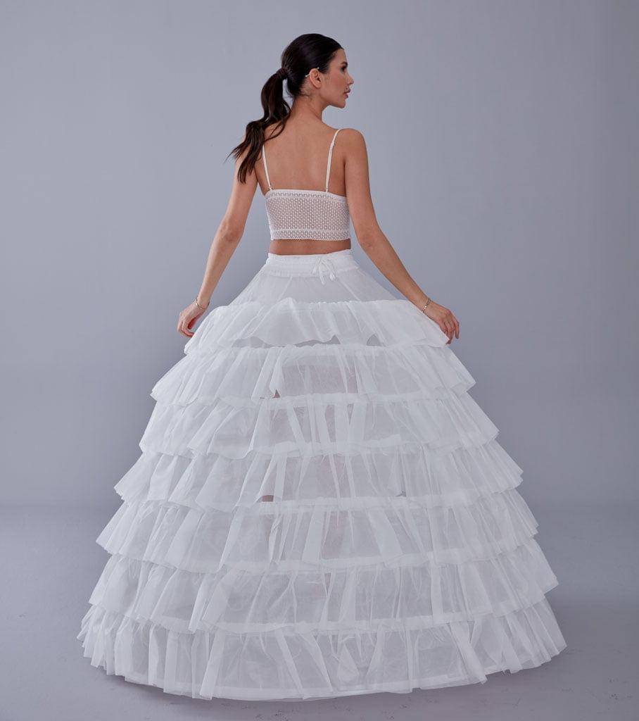 Quinceañera Dress Petticoat, Wedding Dress Underskirt, Bridal Ball Gown Crinoline