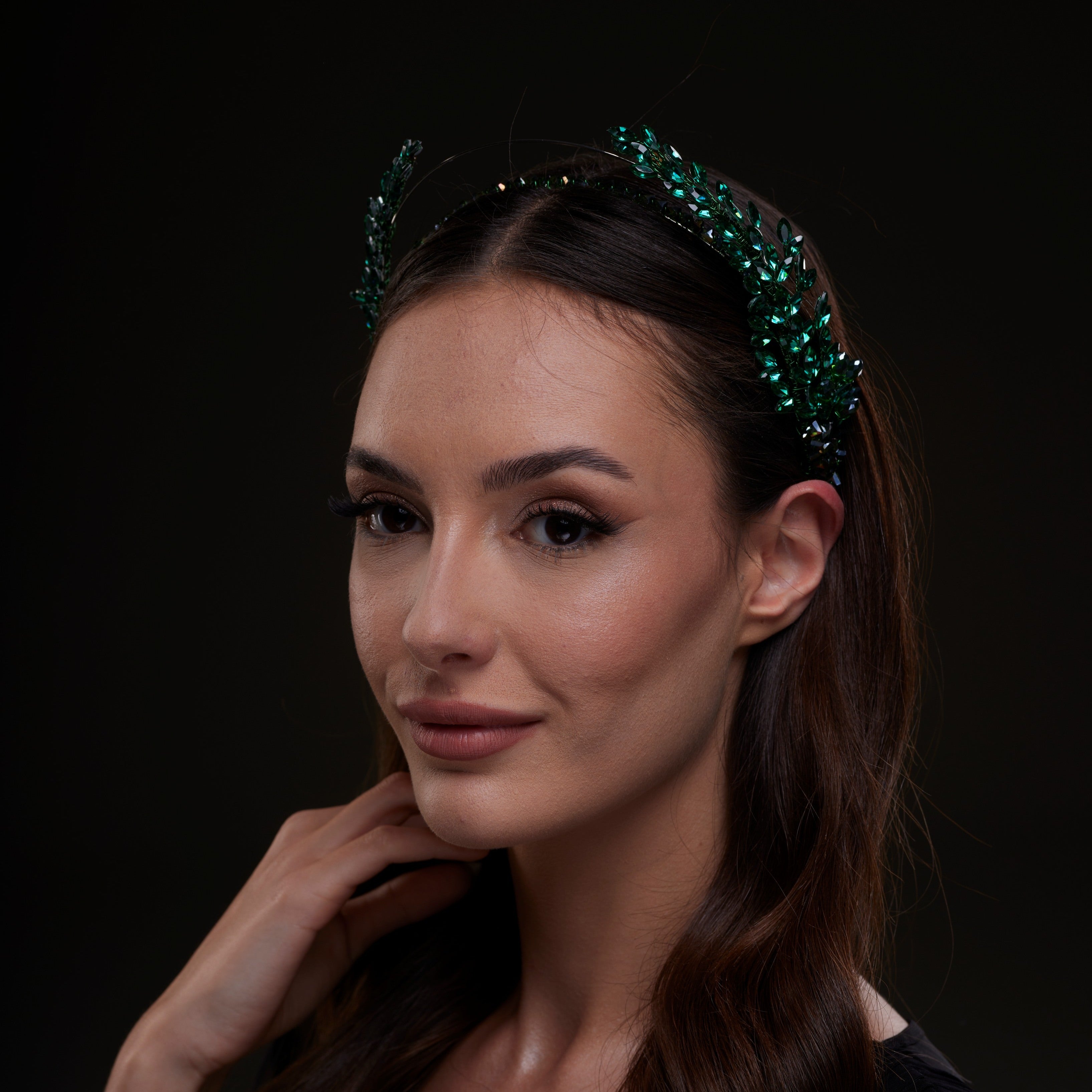 Braut Haarranke - Hochzeitskopfschmuck