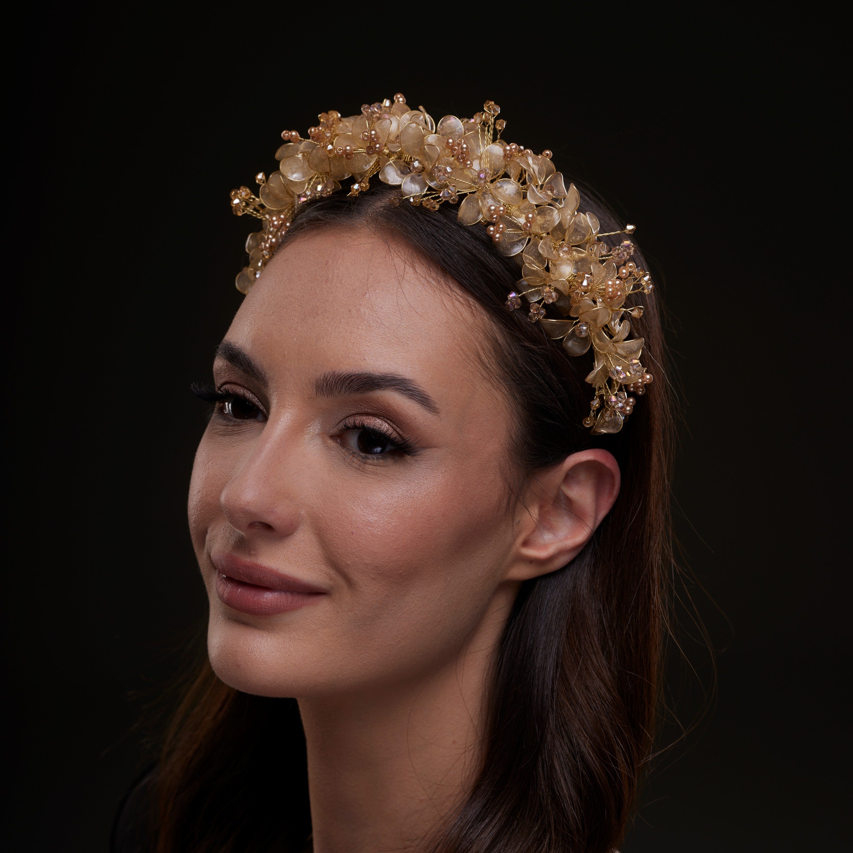 Braut Haarranke - Hochzeitskopfschmuck