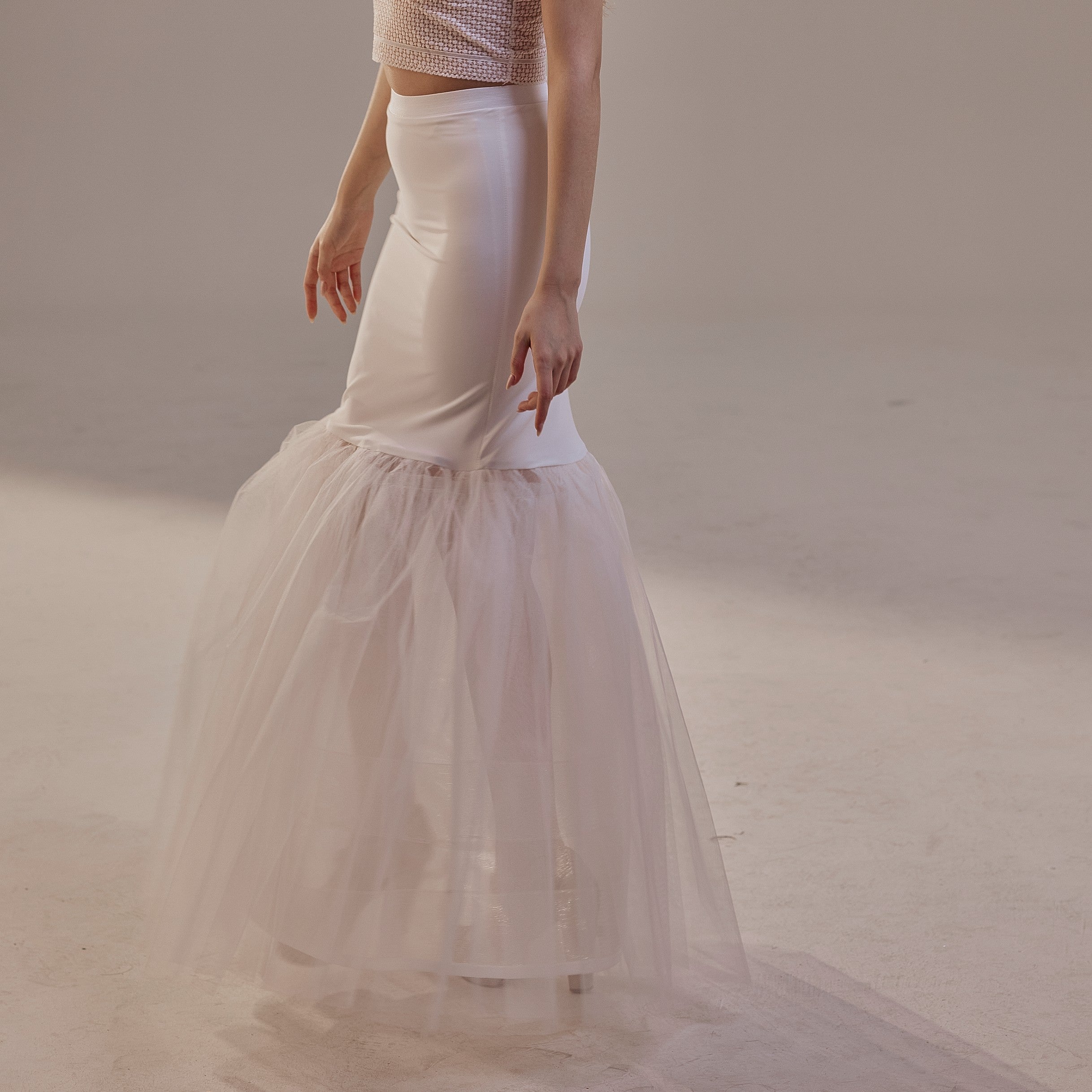 mermaid dress underskirt Trendy Straps Red Beadings Underskirt Mermaid Slit Prom Gown JTE716
