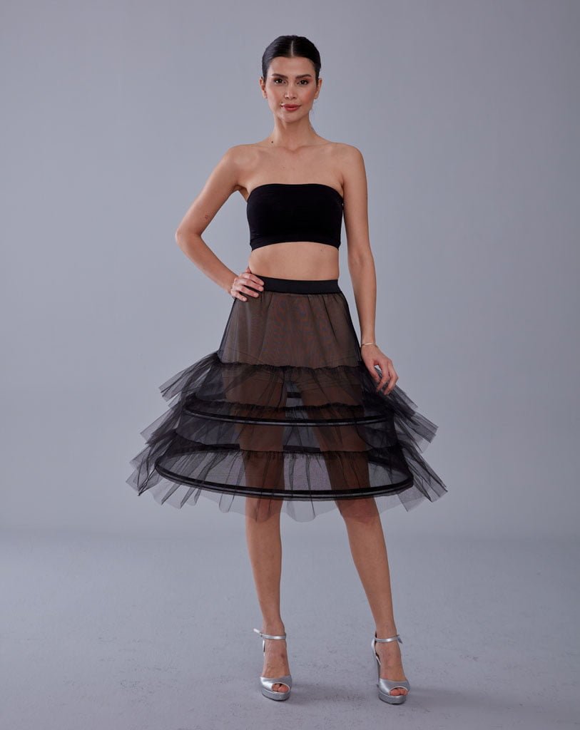 Black Petticoat, Lining Skirt Petticoat, Wedding Dress Underskirt