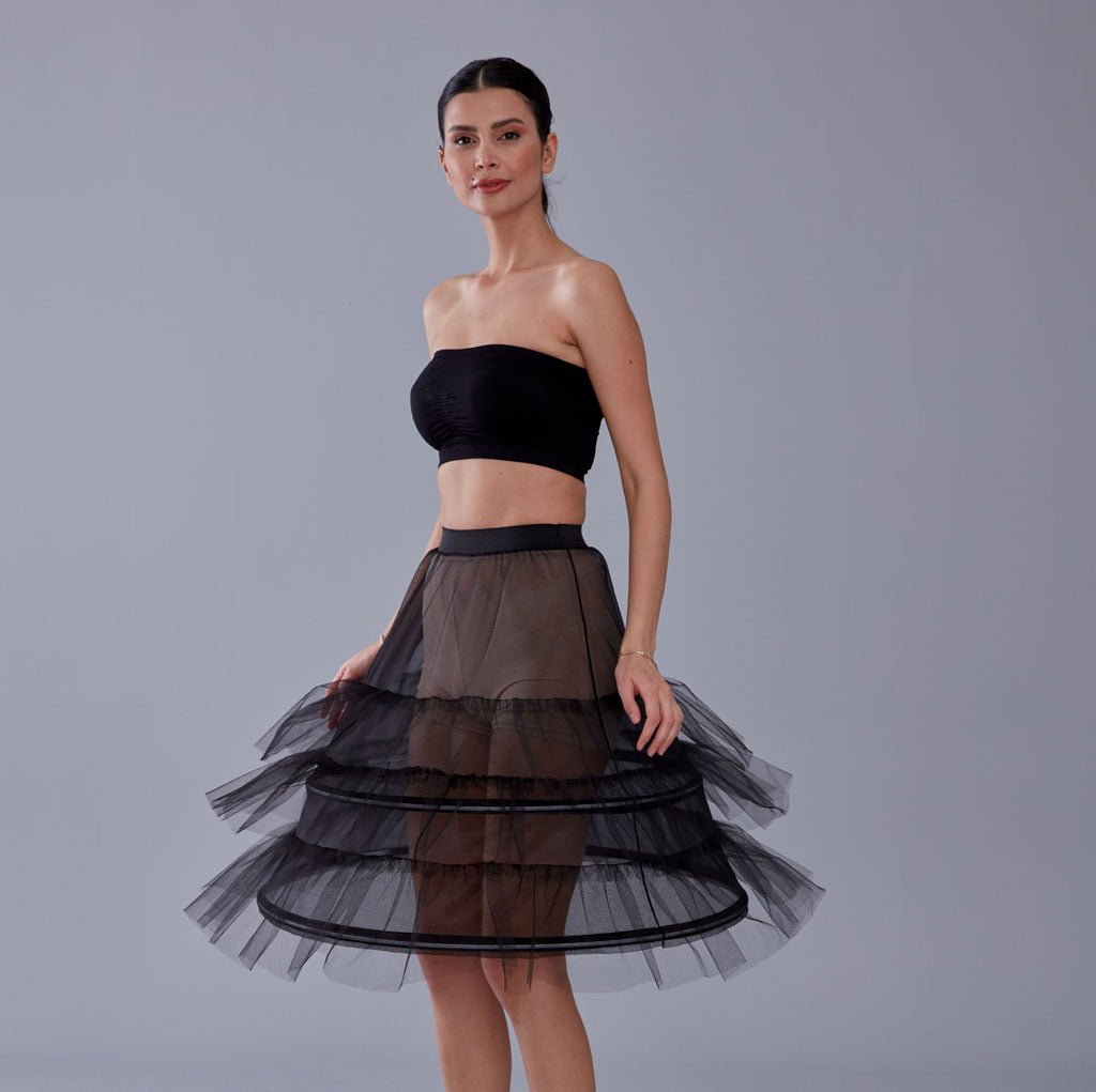 Black Petticoat, Lining Skirt Petticoat, Wedding Dress Underskirt