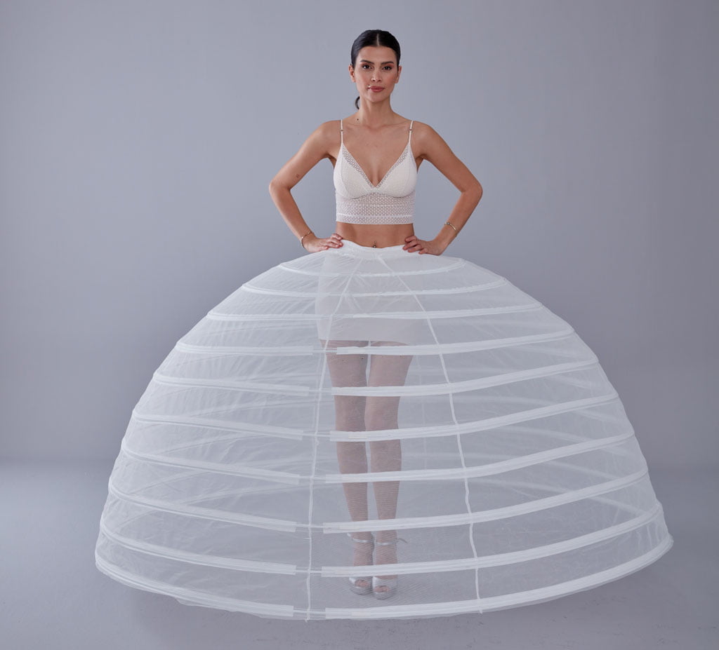 White Petticoat for Costumes and Bridal Gowns