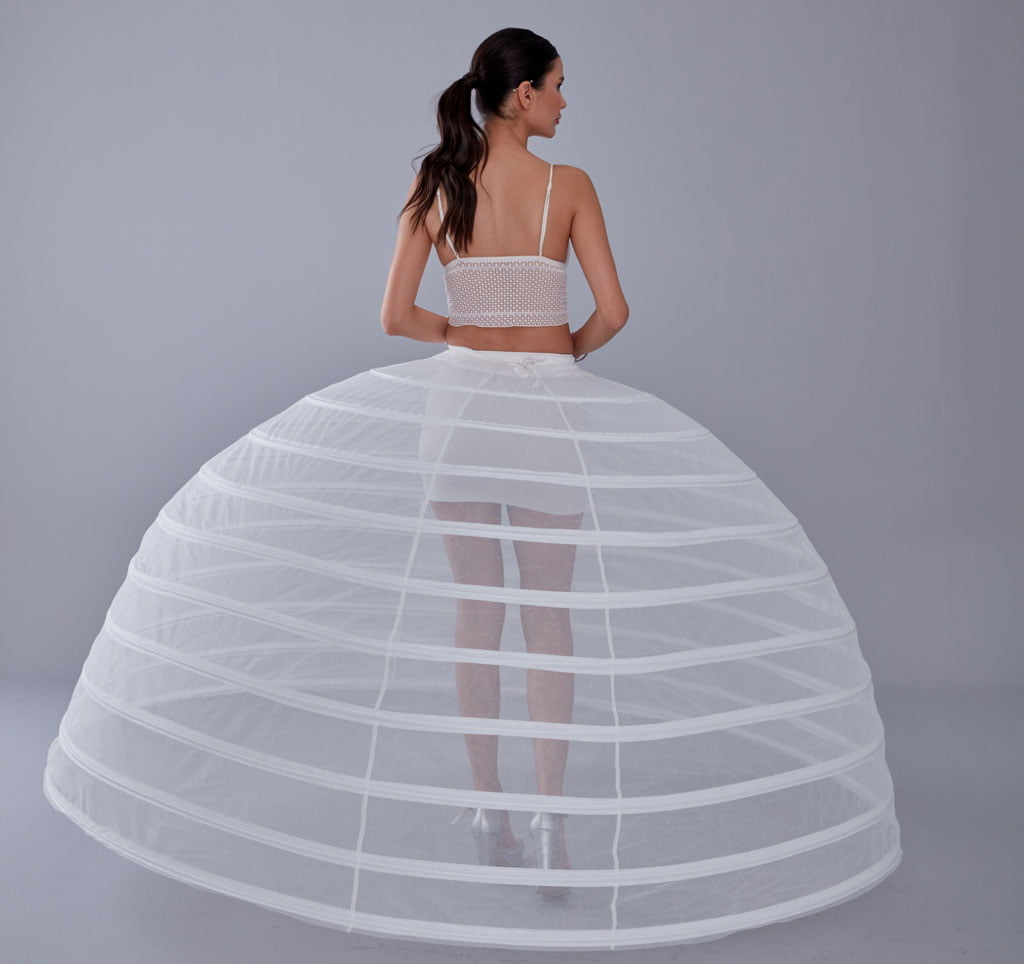 White Petticoat for Costumes and Bridal Gowns