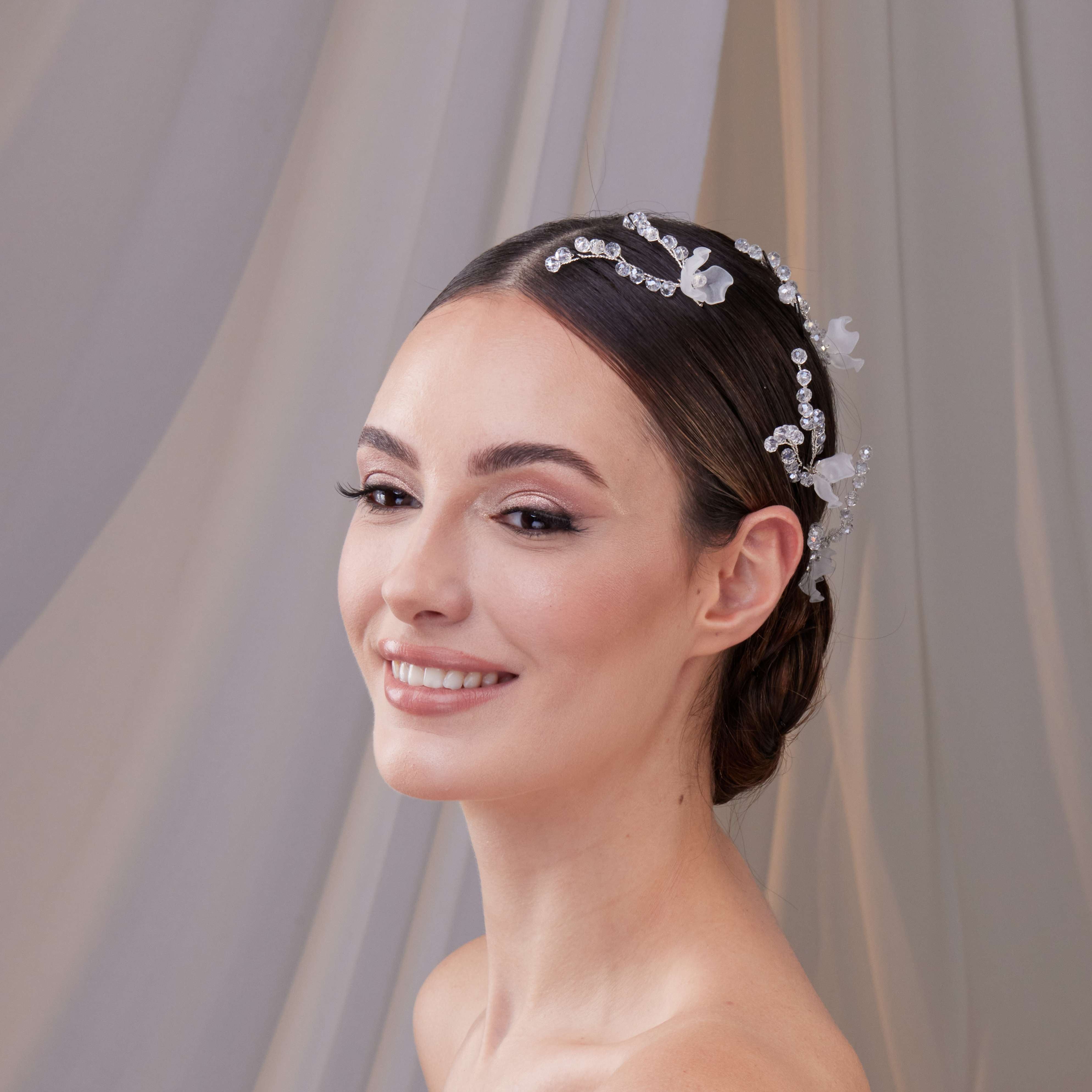 Braut Haarranke - Hochzeitskopfschmuck