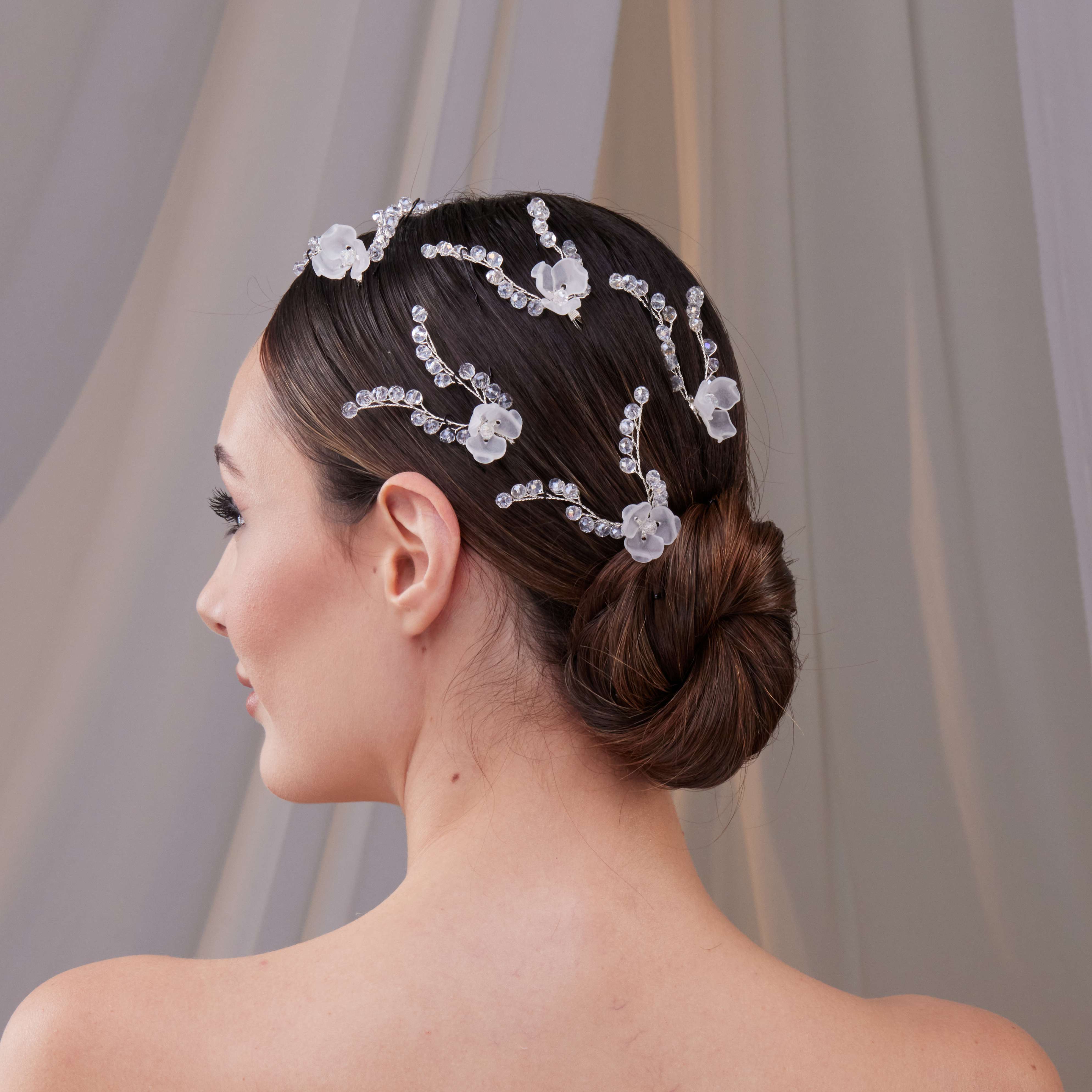 Braut Haarranke - Hochzeitskopfschmuck