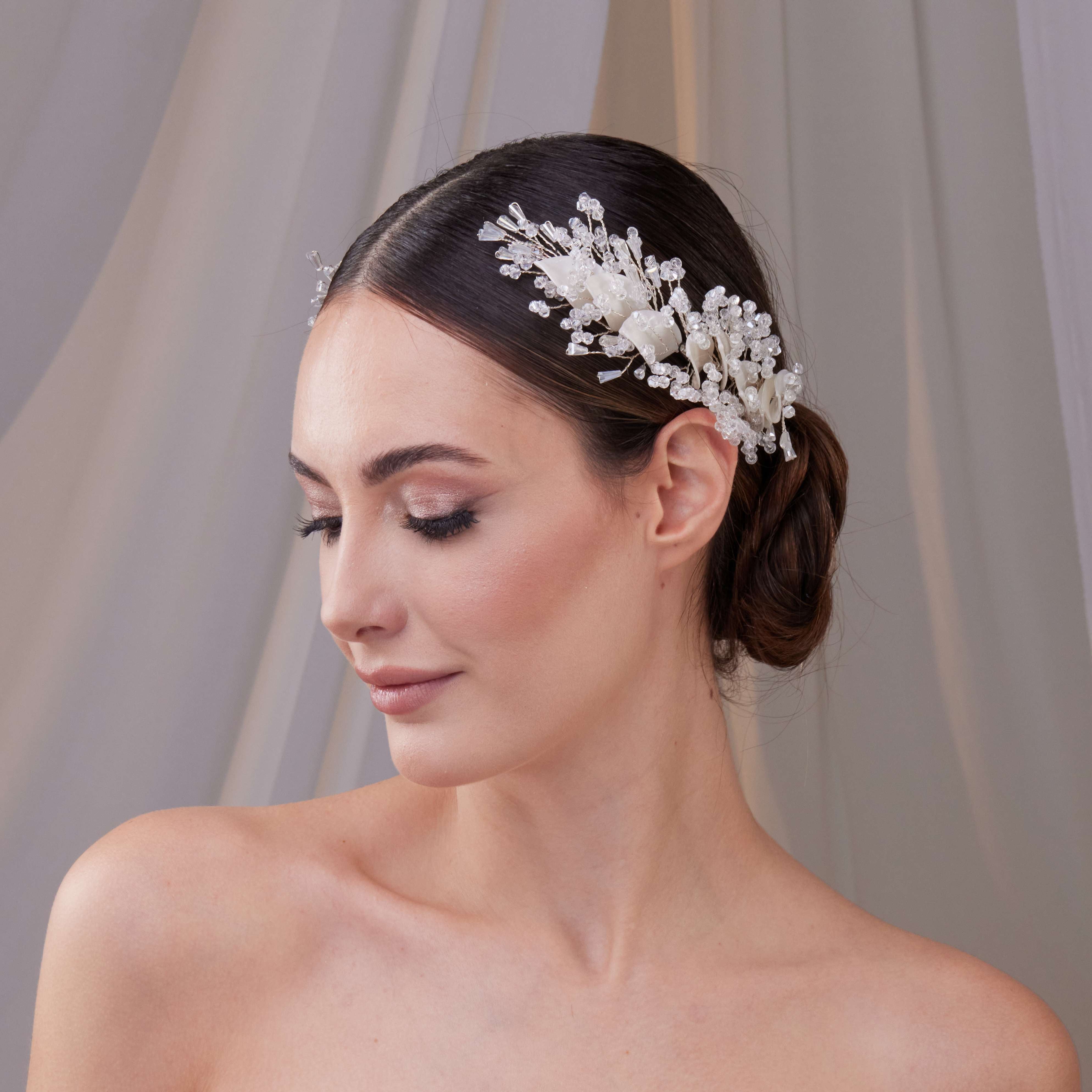 Braut Haarranke - Hochzeitskopfschmuck