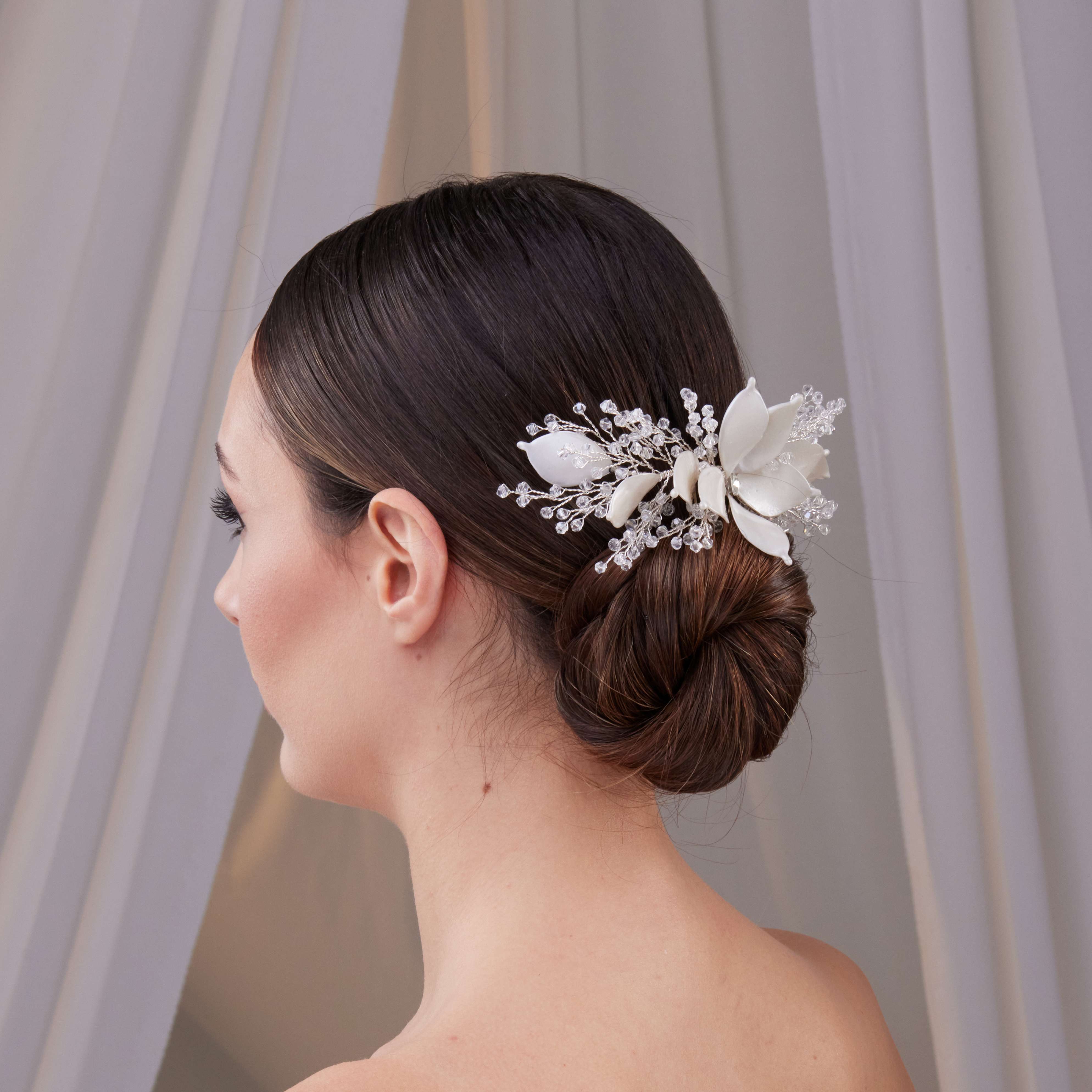 Braut Haarranke - Hochzeitskopfschmuck